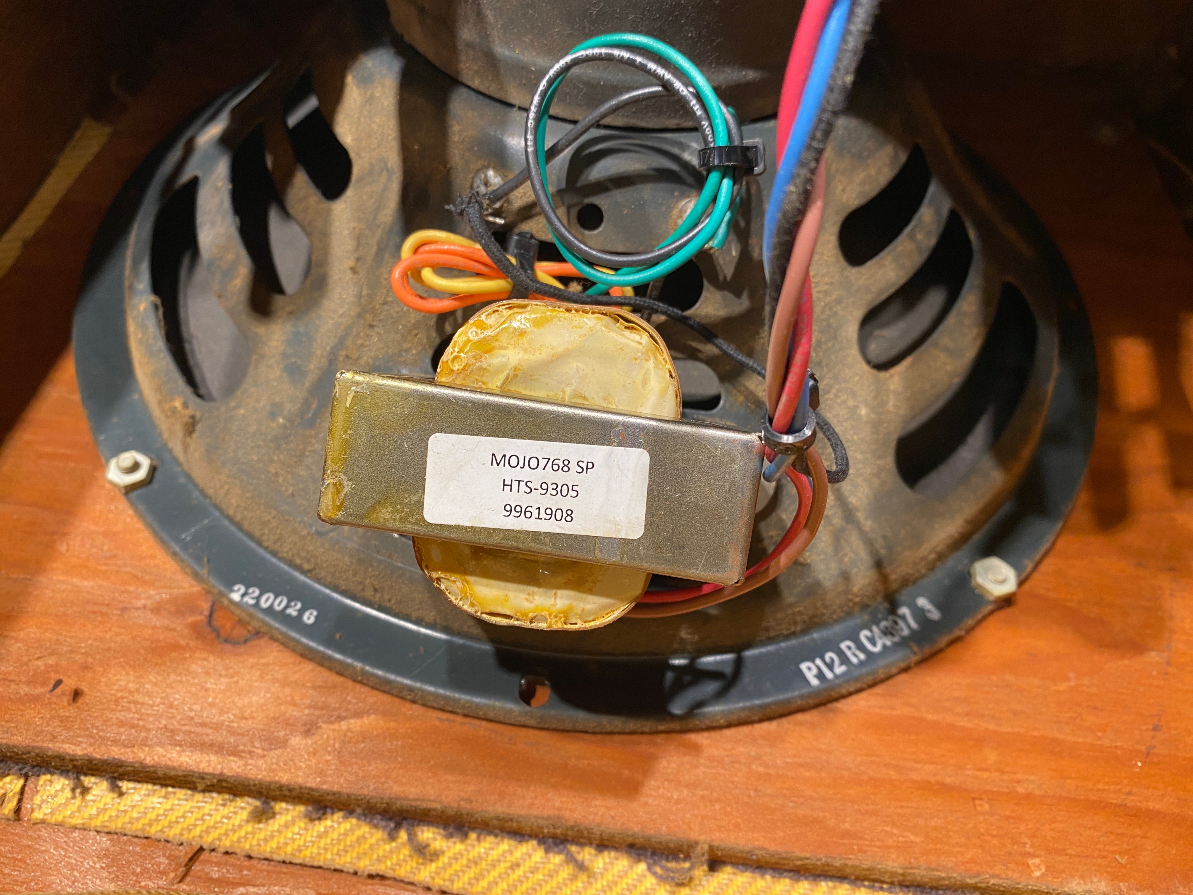 Fender Deluxe Amp TV Front 5A3  1950