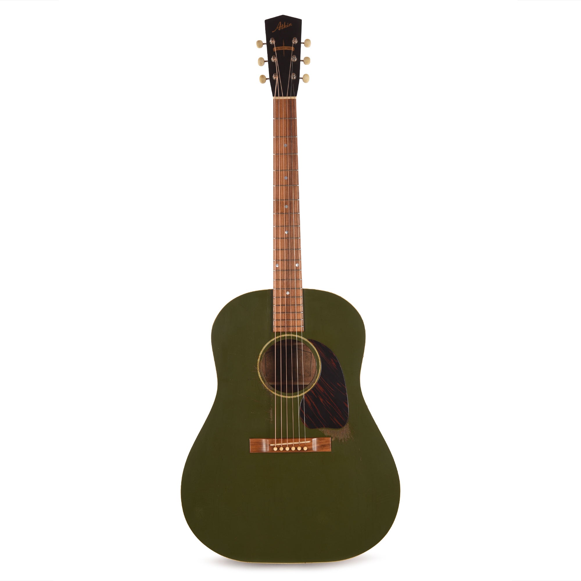 Atkin The Forty Three Spruce/Mahogany Heavy Aged Olive Drab