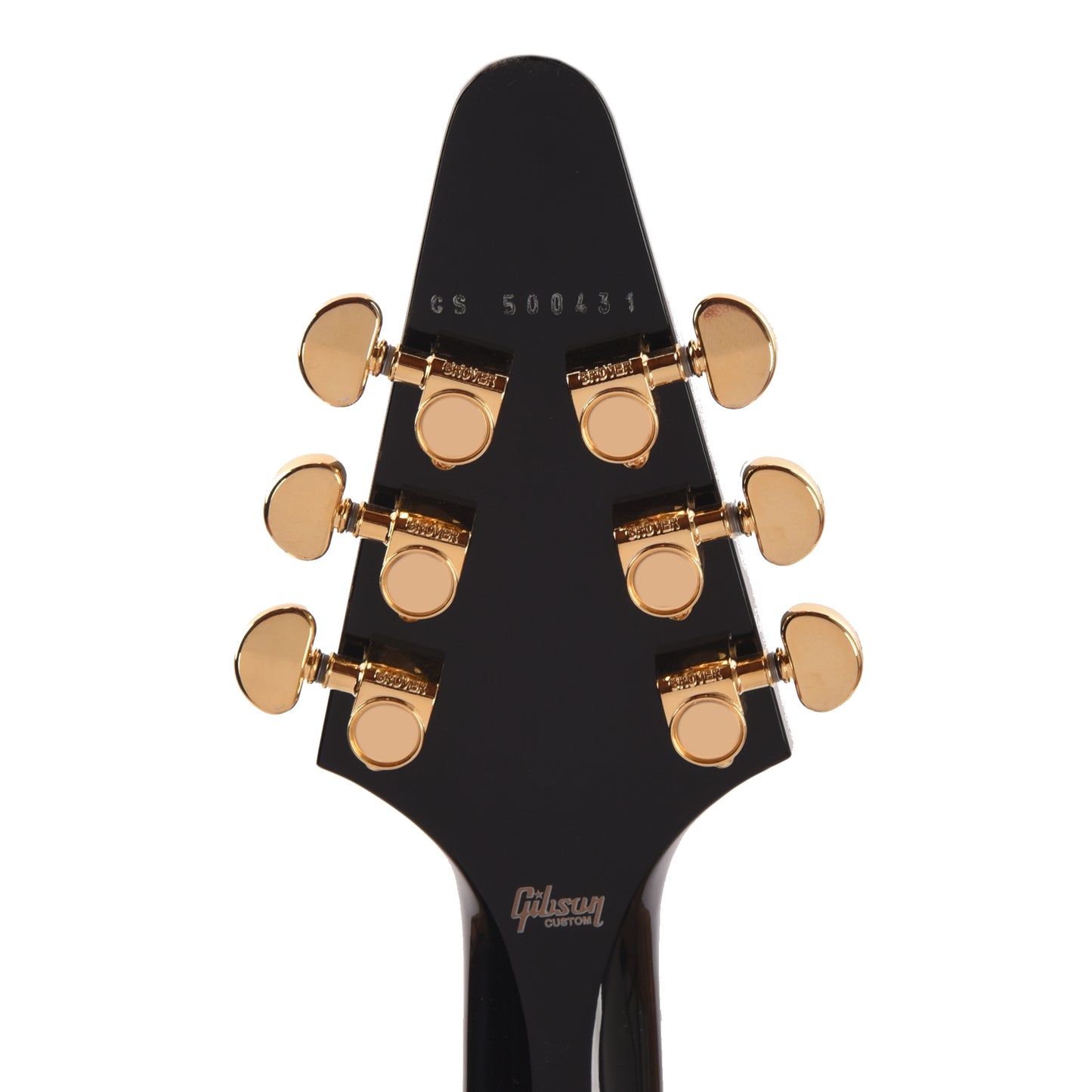 Gibson Custom Shop Flying V Custom Ebony Gloss w/Ebony Fingerboard