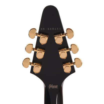 Gibson Custom Shop Flying V Custom Ebony Gloss w/Ebony Fingerboard