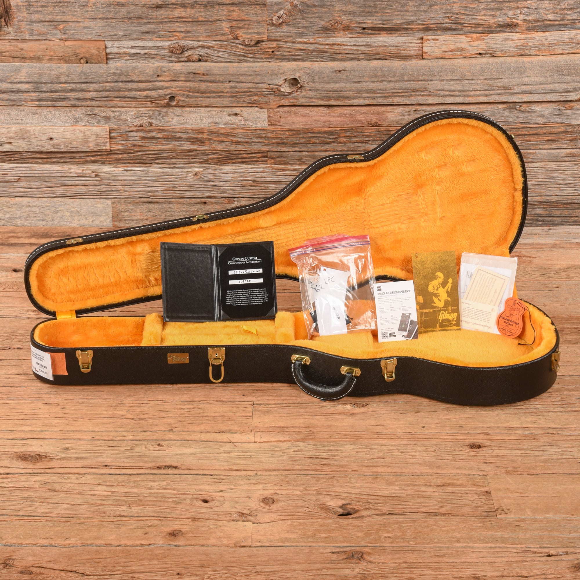 Gibson Custom '68 Les Paul Custom White 2023 LEFTY