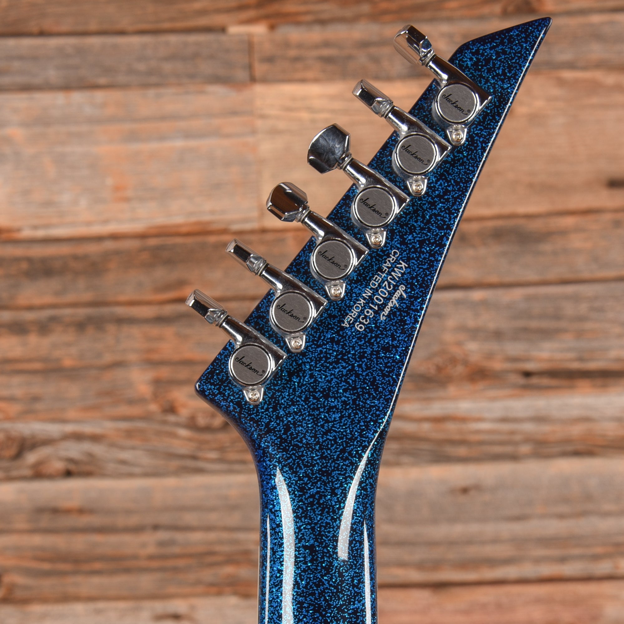 Jackson Limited Edition Wildcard Series Soloist Arch Top Extreme SL27 EX Blue Sparkle 2020