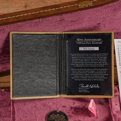 Gibson Custom 60th Anniversary 59 Les Paul Standard Reissue Dirty Lemon 2019