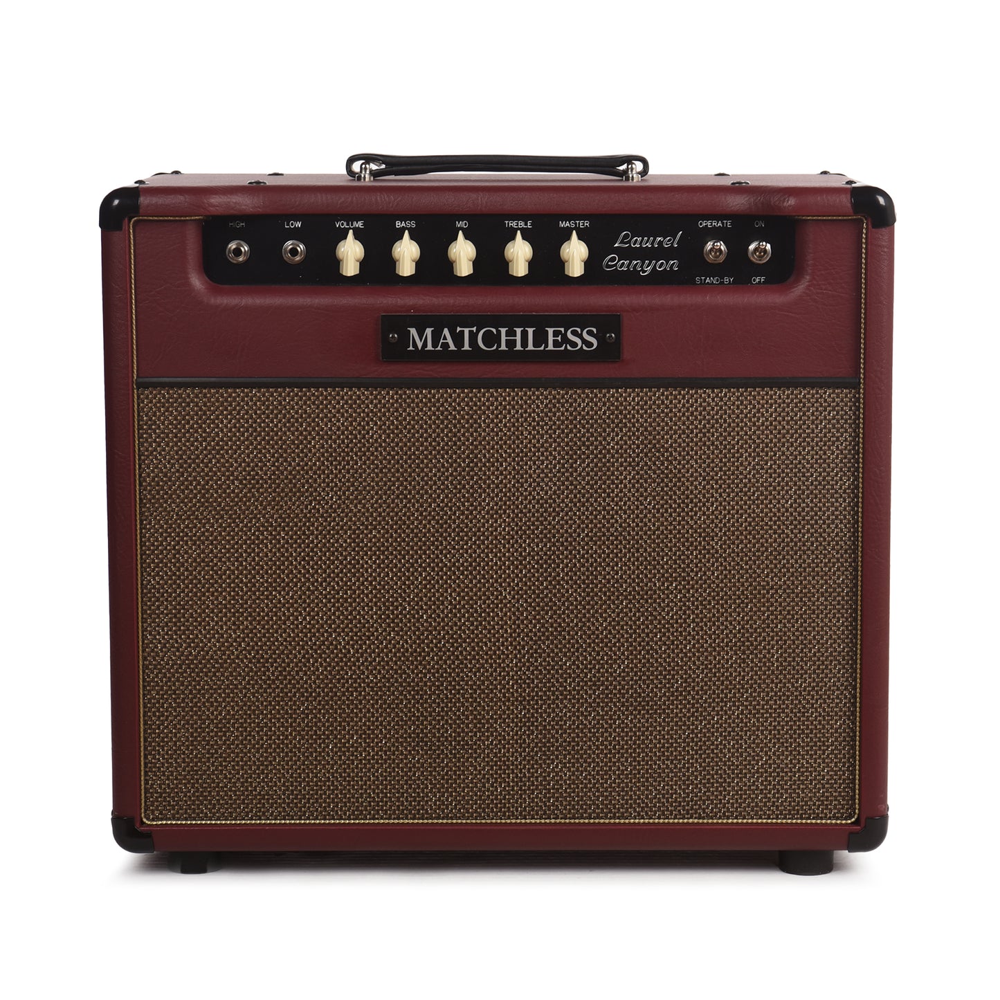 Matchless Laurel Canyon 20W 1x12" Combo Burgundy w/Gold Grill