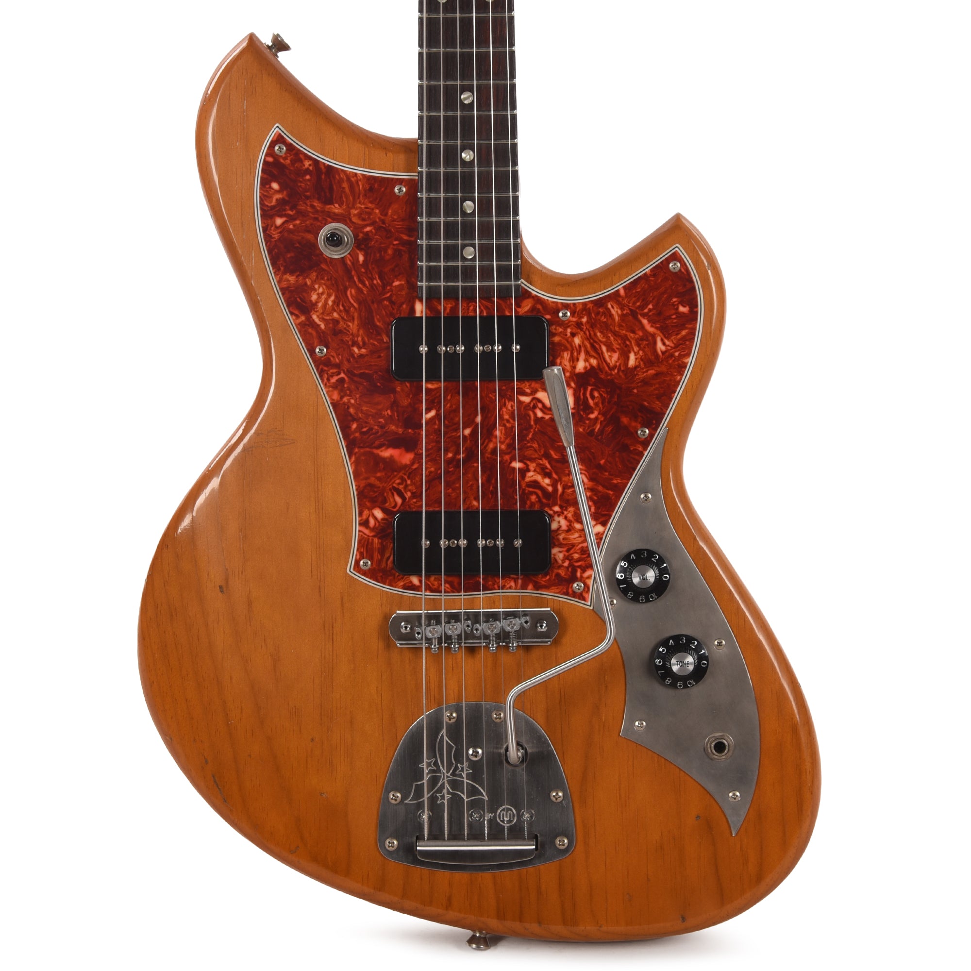 Novo Serus J Amber Light Distress w/Fralin P-90 Pickups