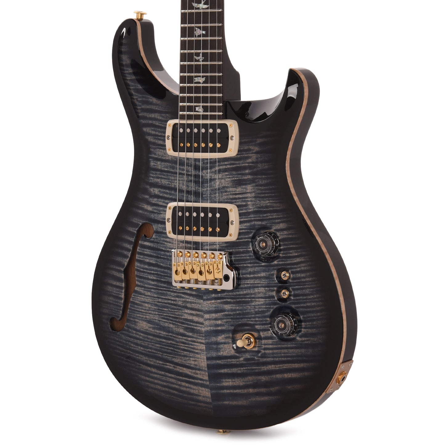 PRS 40th Anniversary Limited Edition Custom 24-08 Semi-Hollow Faded Whale Blue Smokeburst