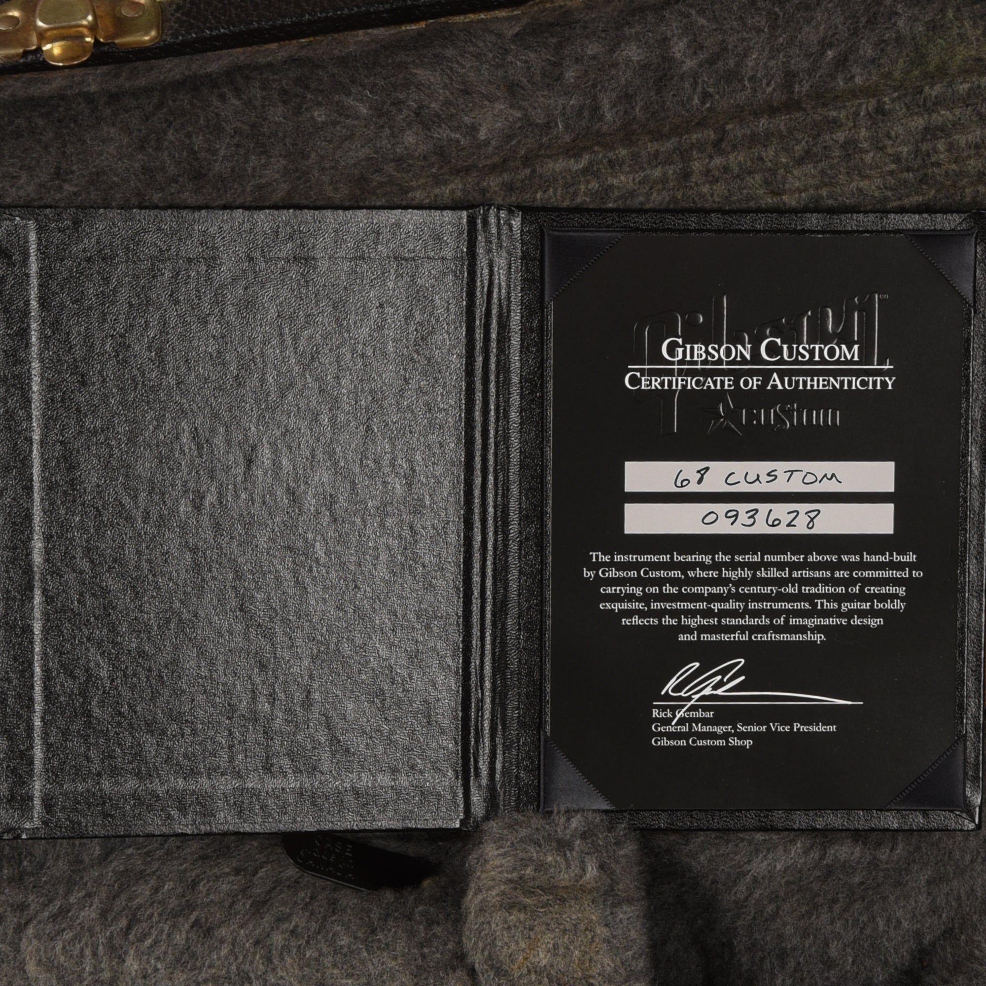Gibson Custom '68 Les Paul Custom Reissue Black