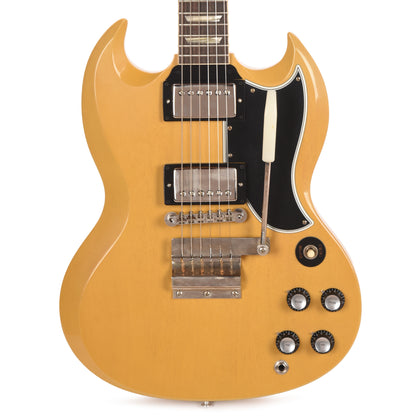Gibson Custom Shop 1961 Les Paul SG Standard "CME Spec" Antique TV Yellow VOS w/Flat Short Maestro Vibrola