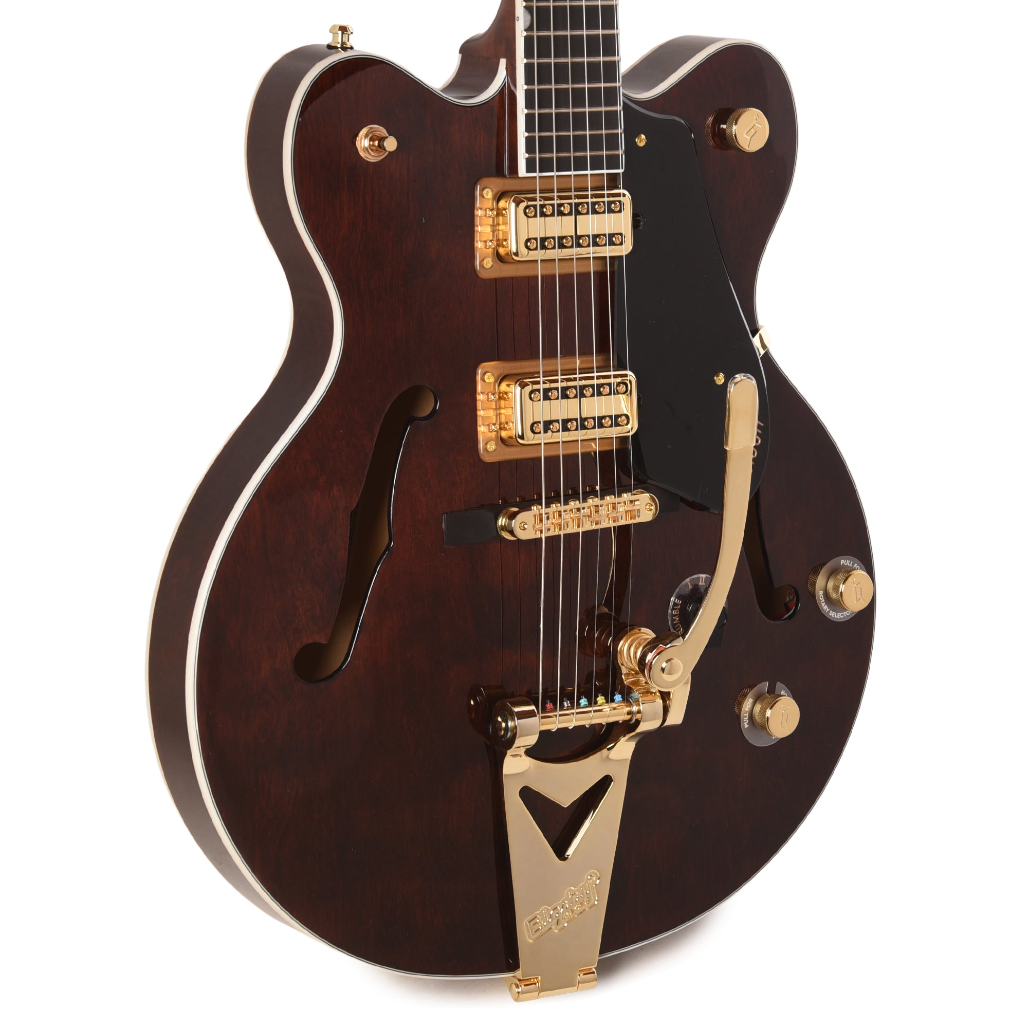 Gretsch Limited Edition Abbey Road Studiomatic Hollow Body Classic Walnut Stain w/Bigsby & Gold Hardware