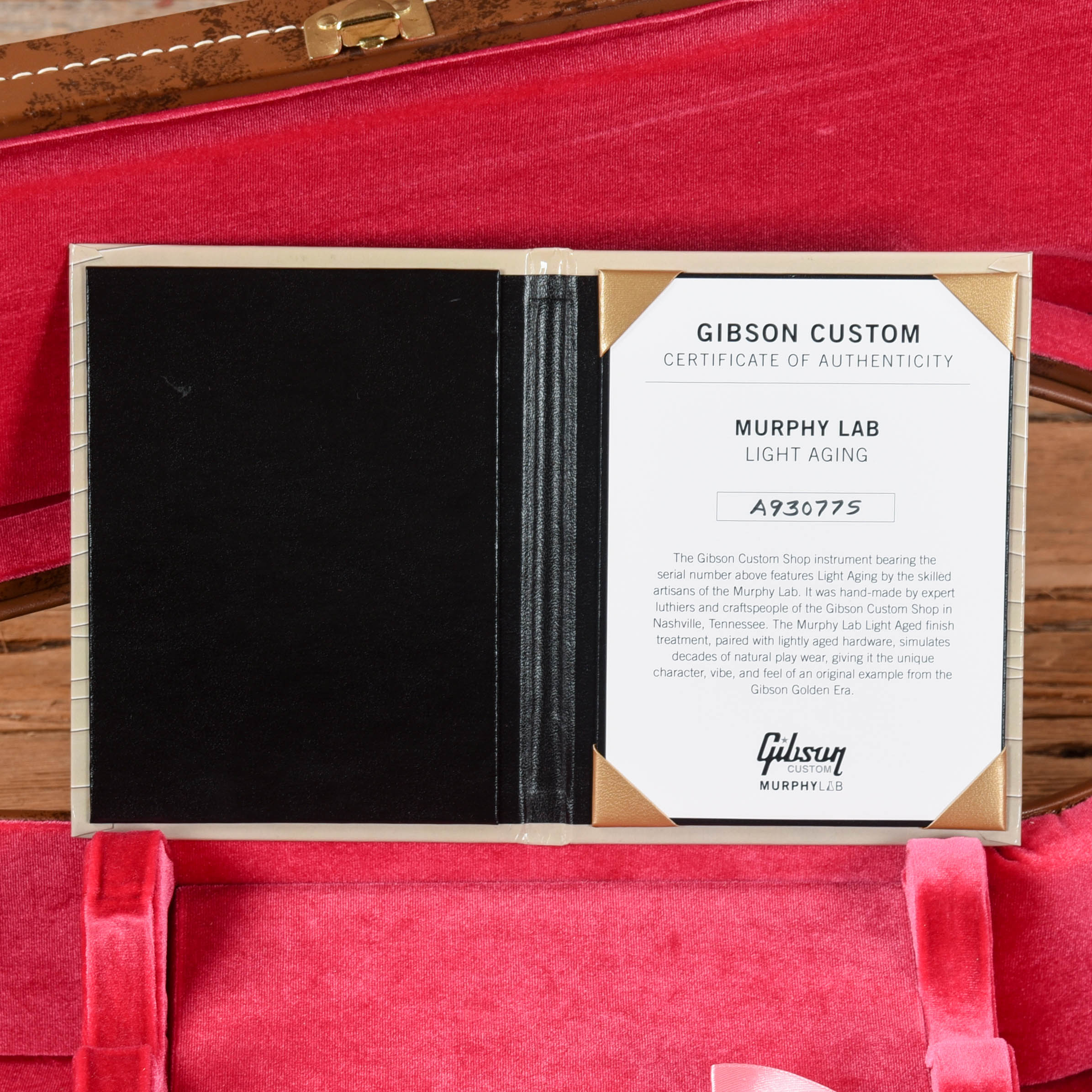 Gibson Custom Murphy Lab 59 ES-355 Light Aged Sunburst 2023