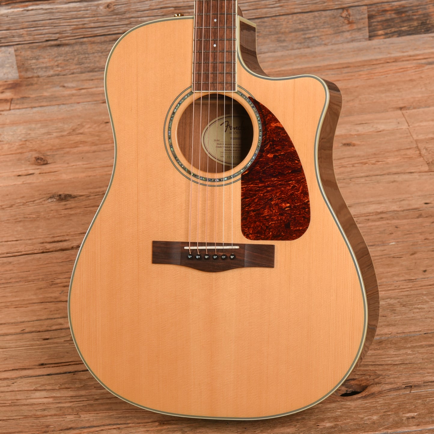 Fender DG200SCE Natural