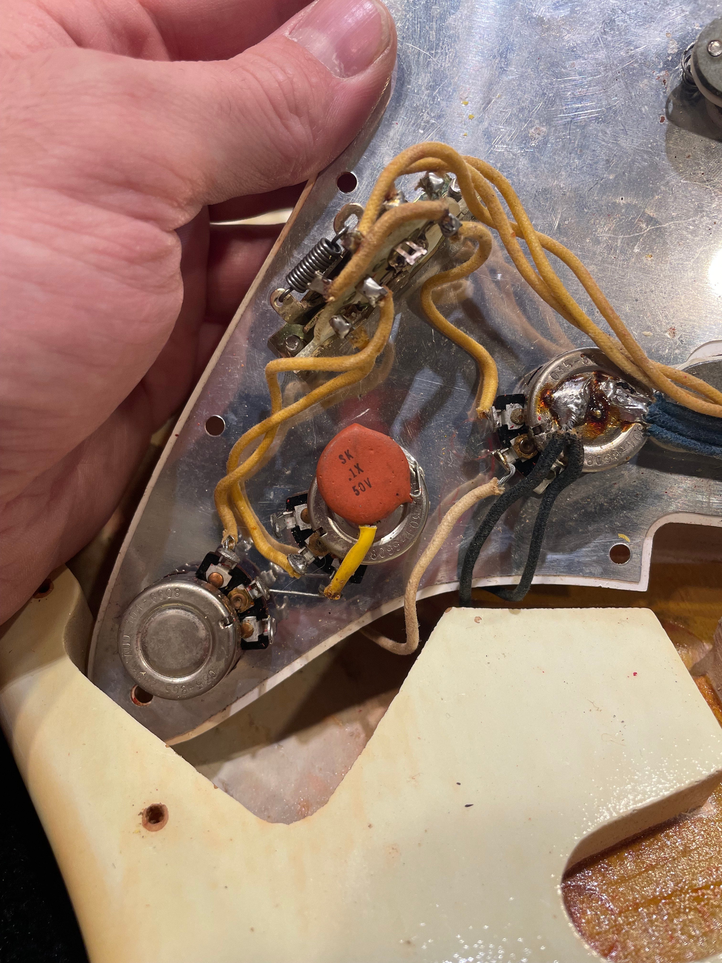 Fender Stratocaster Olympic White Refin 1966