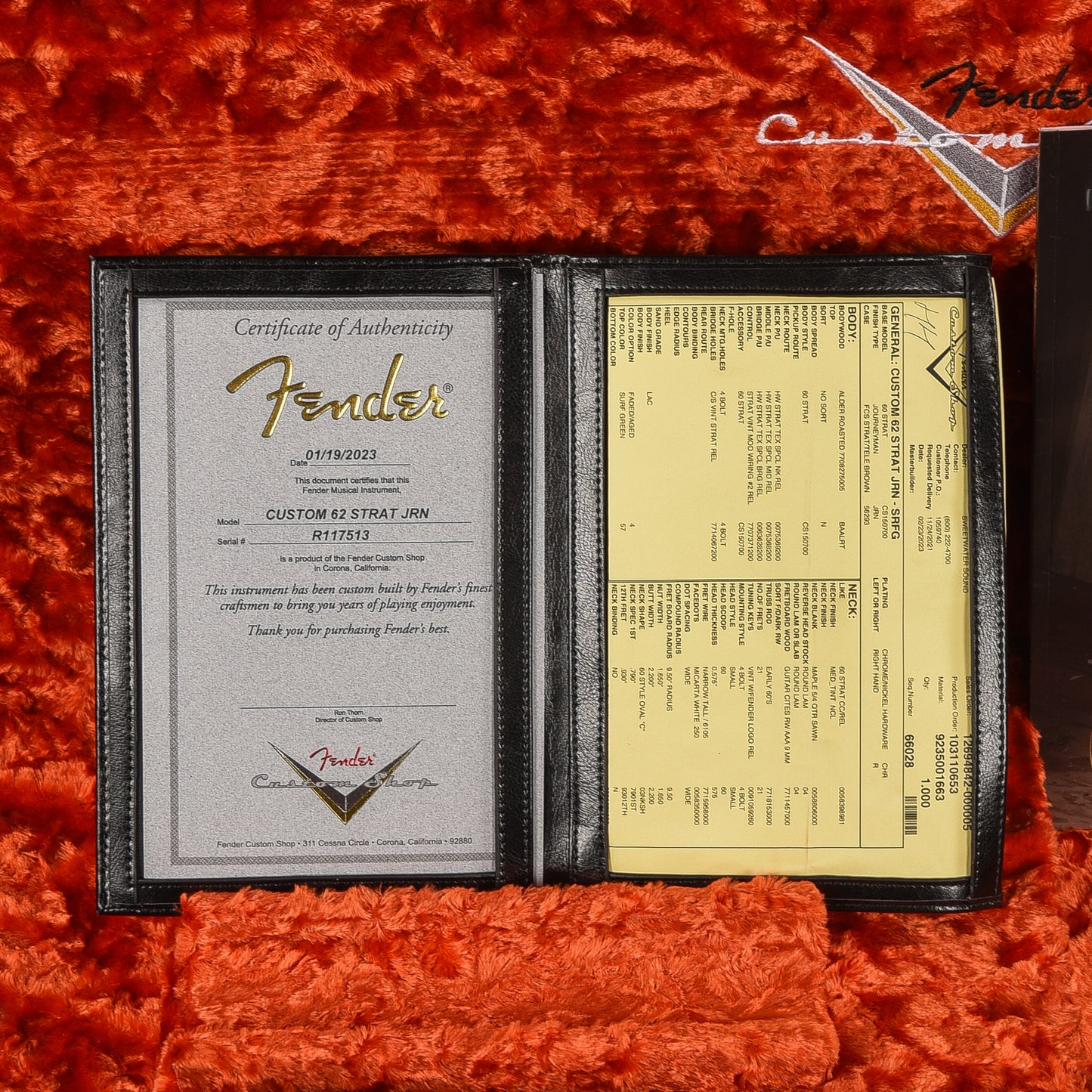 Fender Custom Shop '62 Stratocaster Journeyman Relic Surf Green 2023