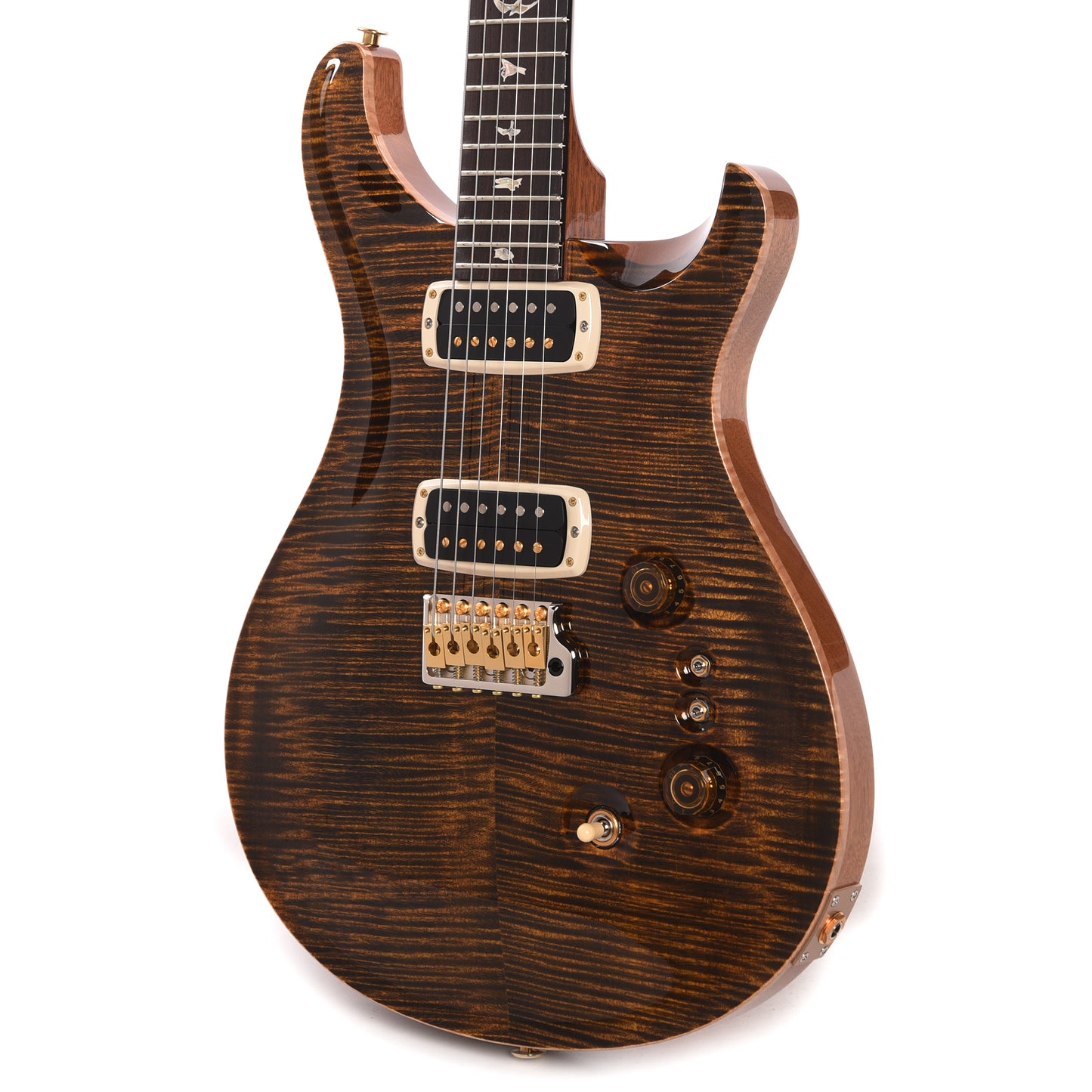 PRS Custom 24-08 10 Top Yellow Tiger