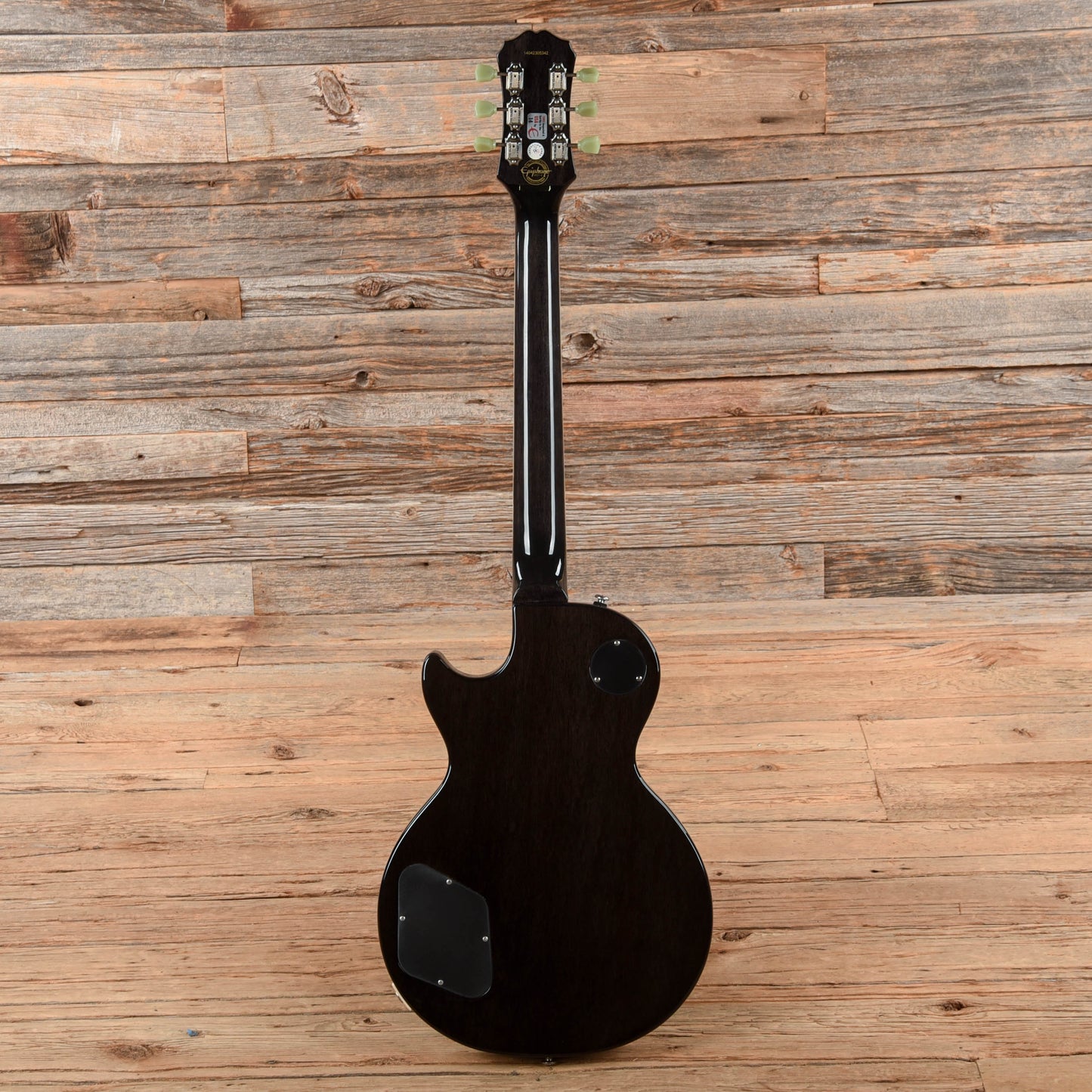 Epiphone Les Paul Florentine Transparent Black 2014