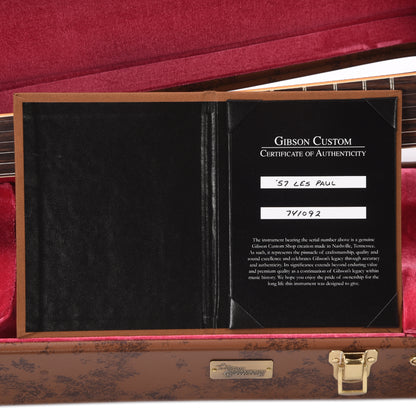 Gibson Custom Shop 1957 Les Paul Goldtop "CME Spec" VOS w/59 Carmelita Neck