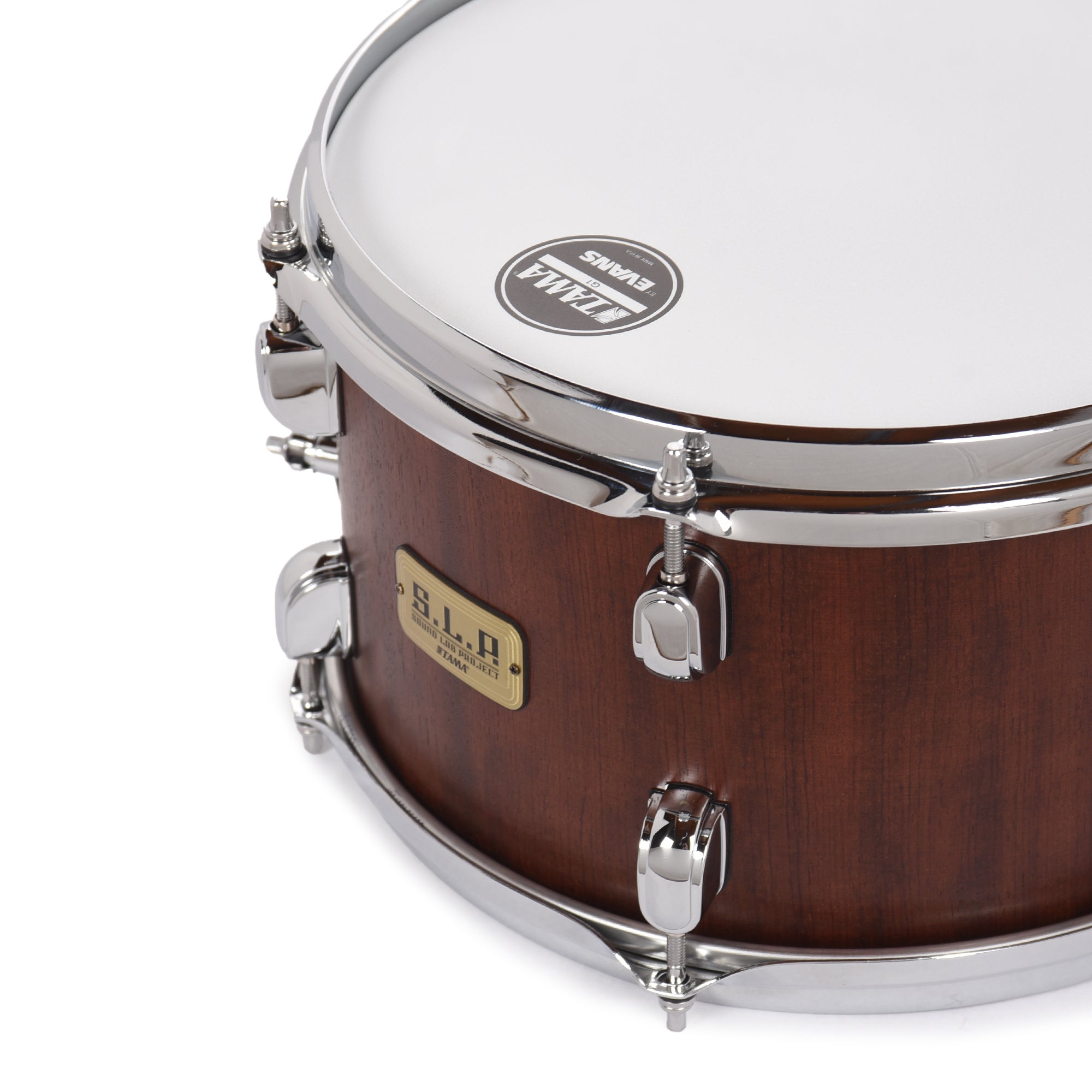 Tama S.L.P. 12x7 Mod Bubinga Snare Drum Satin Bubinga