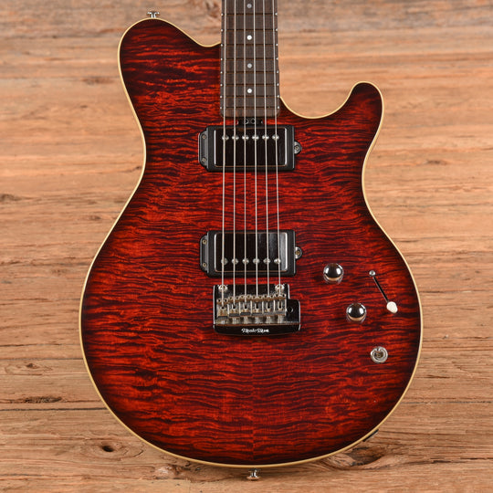 Music Man 25th Anniversary Guitar Trans Red 2009