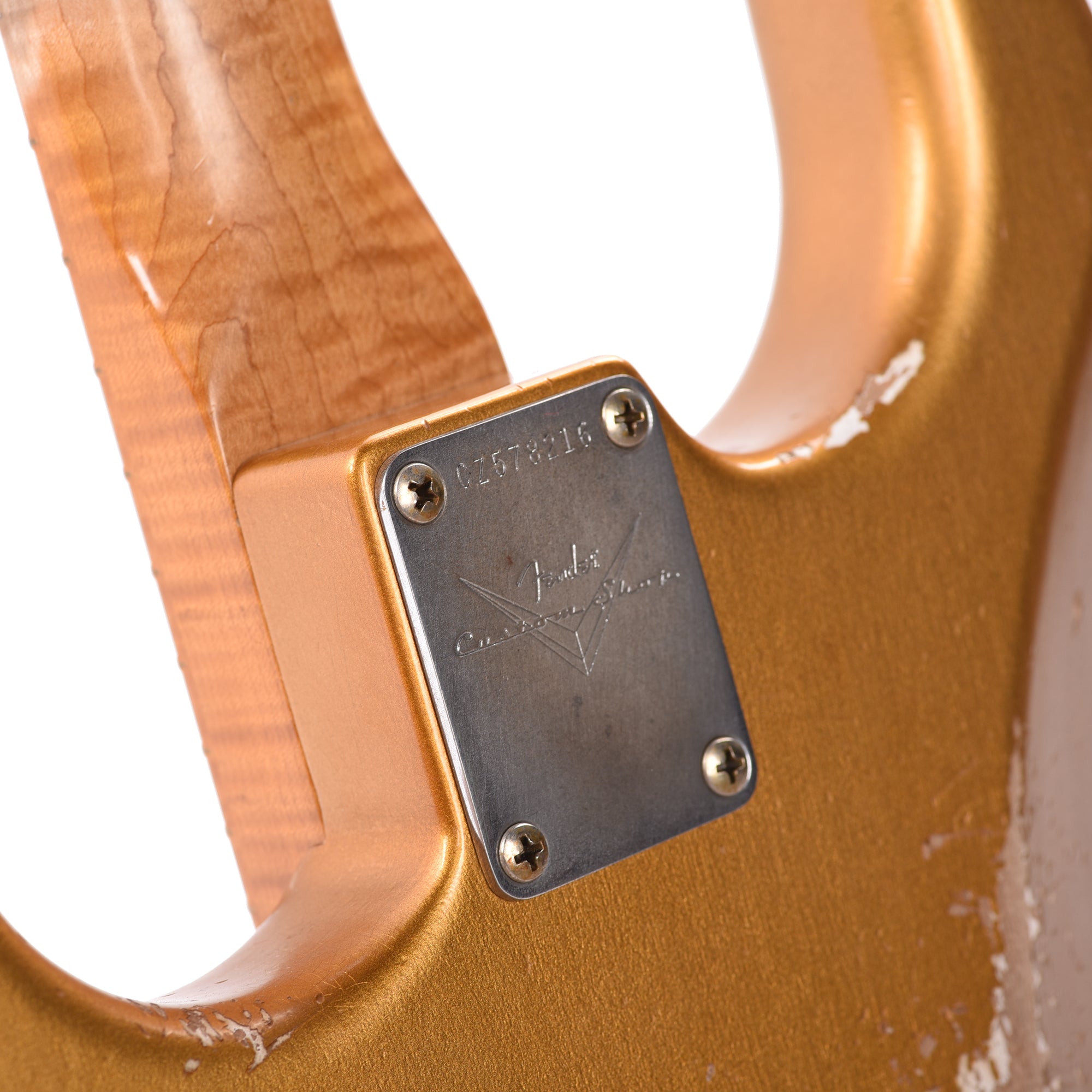 Fender Custom Shop 1966 Stratocaster HSS Relic Faded Sunrise Gold Apprentice Built by Dylan Delpizzo w/Novak GTX-HMB