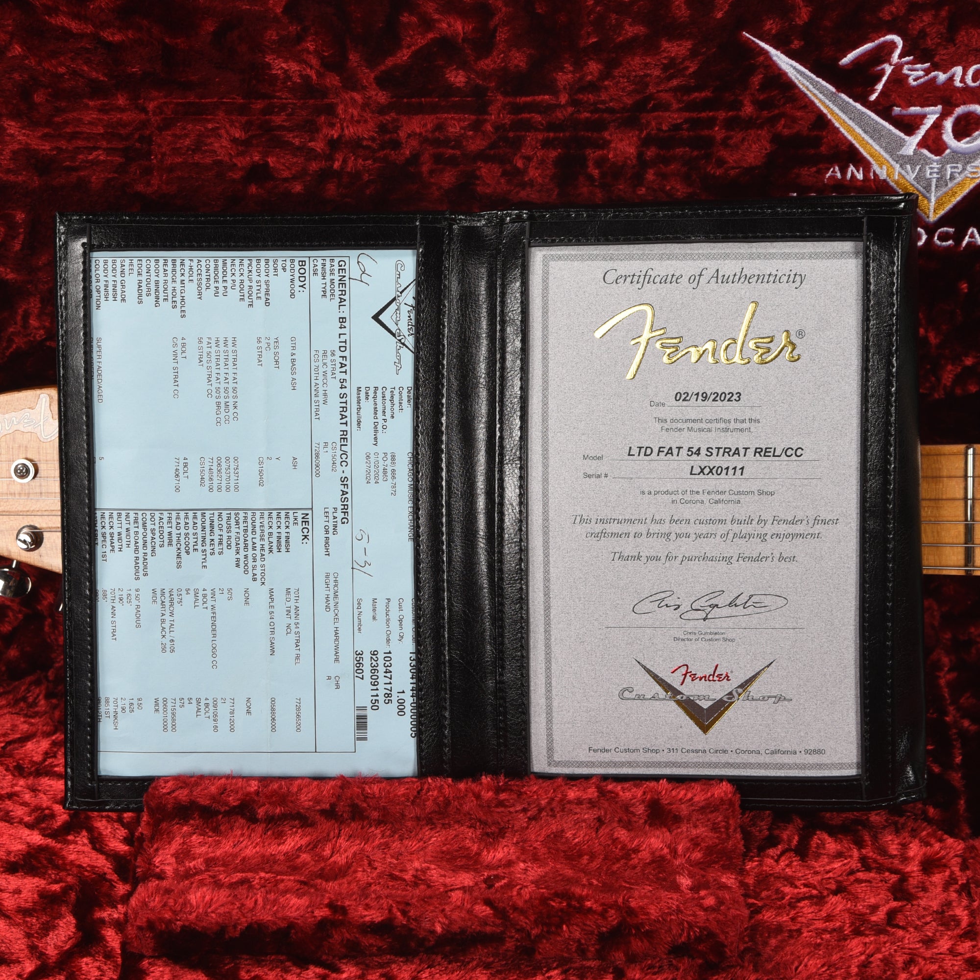 Fender Custom Shop Limited Edition Fat '54 Stratocaster Relic with Closet Classic Hardware Super Faded Aged Surf Green