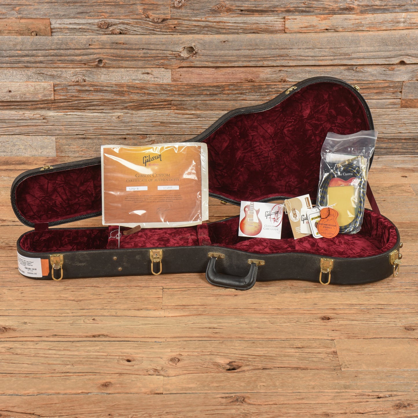 Gibson Custom '58 Les Paul Standard Reissue Sunburst 2007