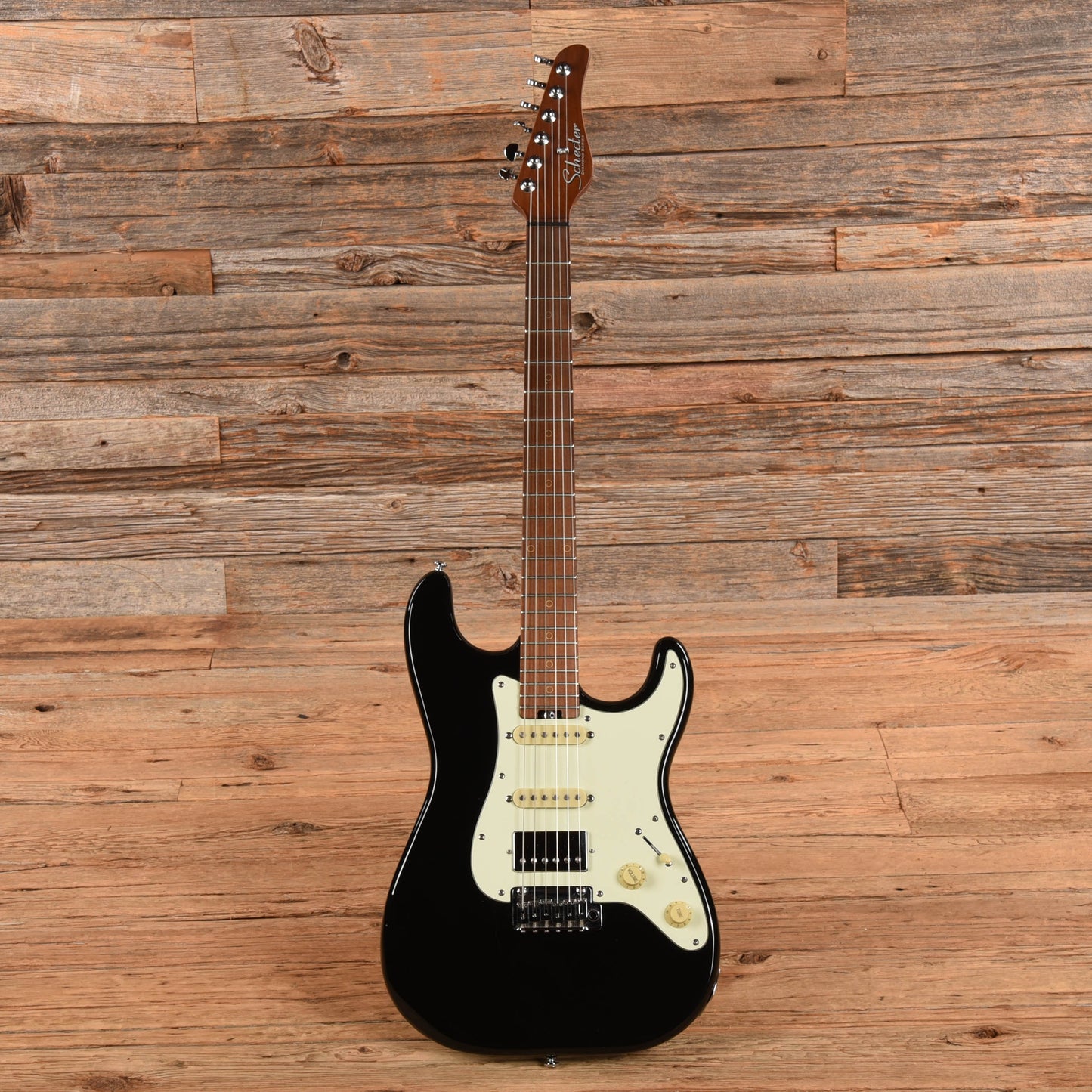 Schecter Nick Johnston Traditional HSS Black 2022