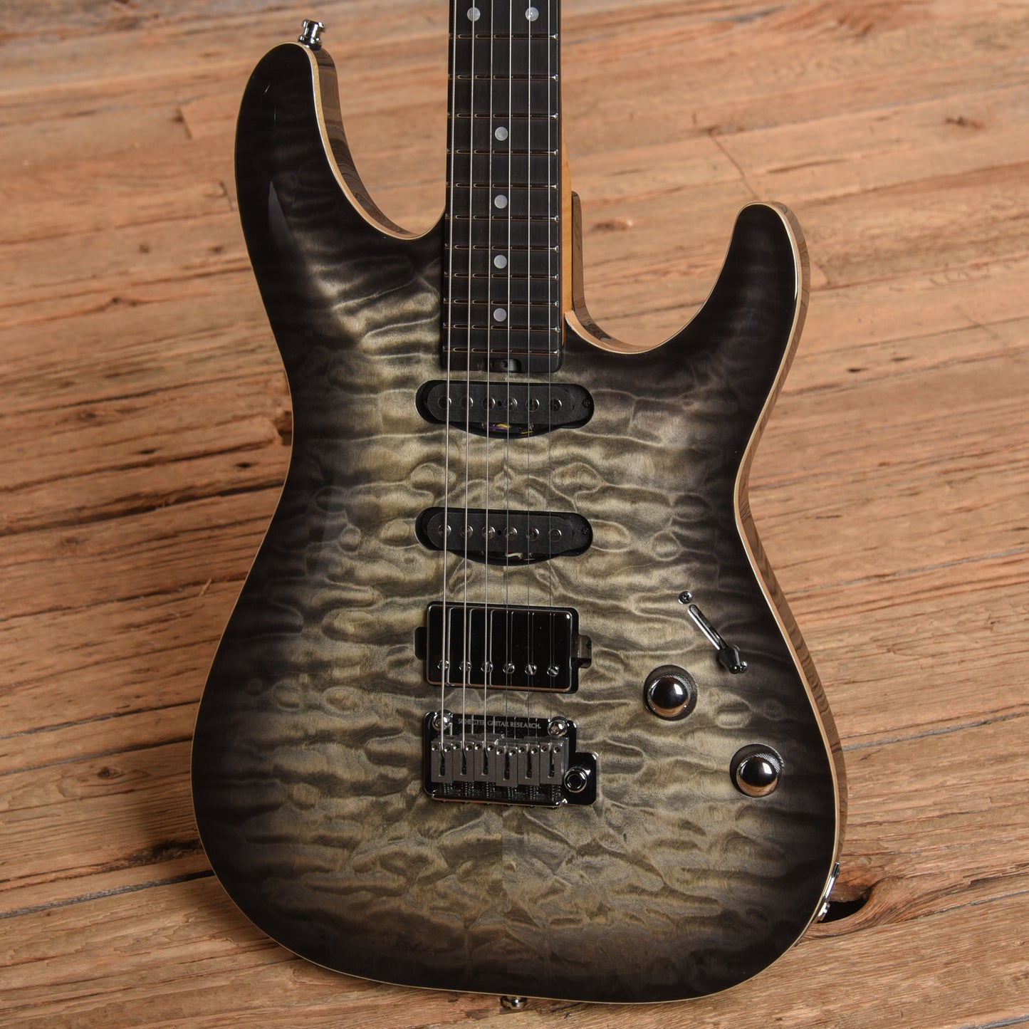 Schecter California Classic Black Burst 2022