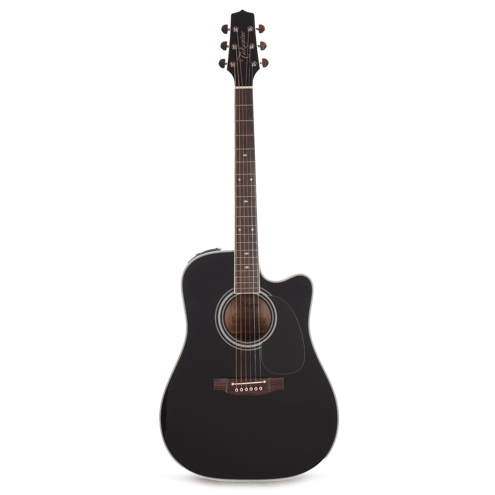 Takamine EF341SC Acoustic Electric Guitar Black