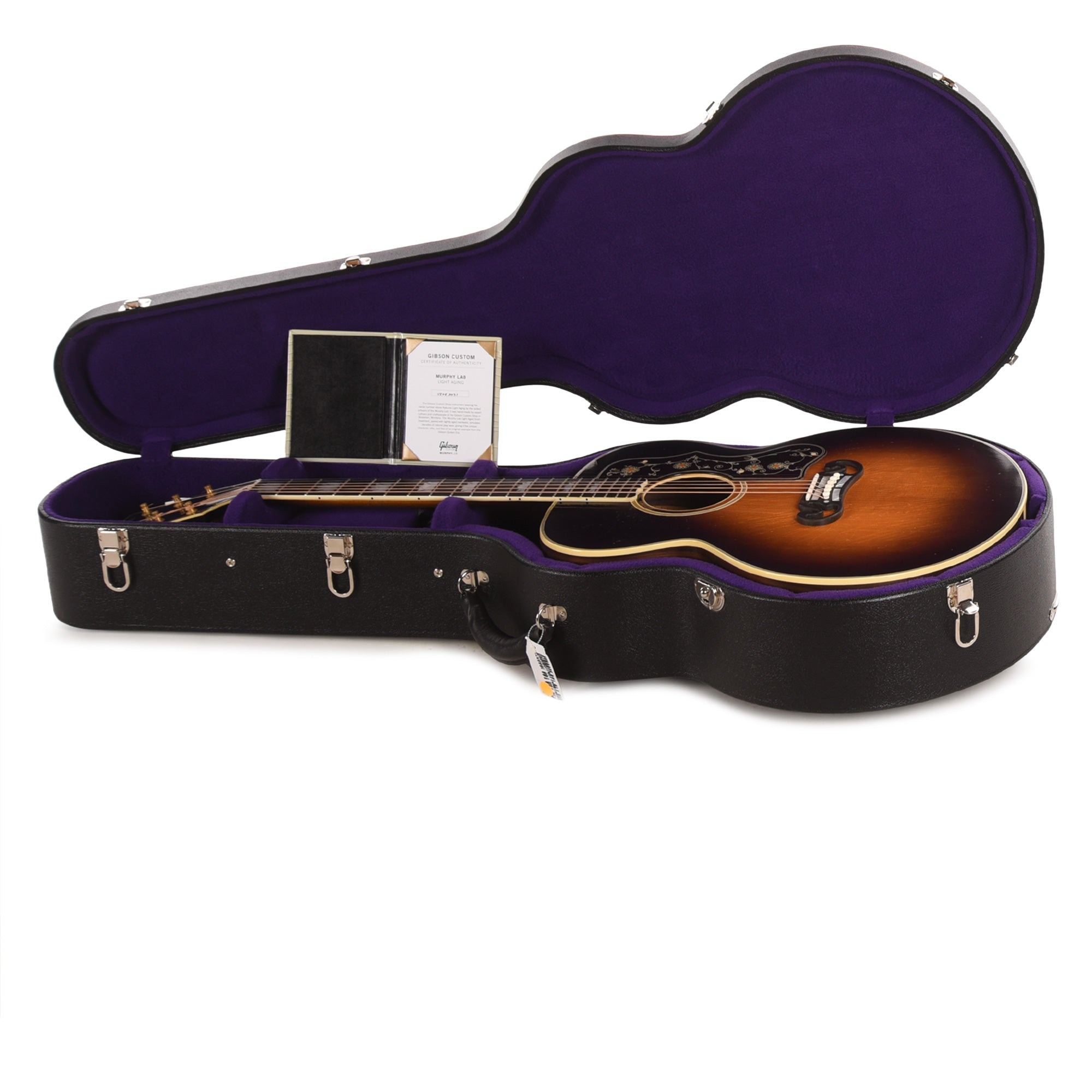 Gibson Custom Shop Historic Pre-War SJ-200 Rosewood Murphy Lab Light Aged Faded Vintage Sunburst