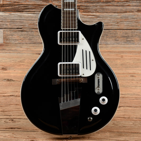 Supro 1575JB Black Holiday Dual Pickup Americana Series Jet Black 2016