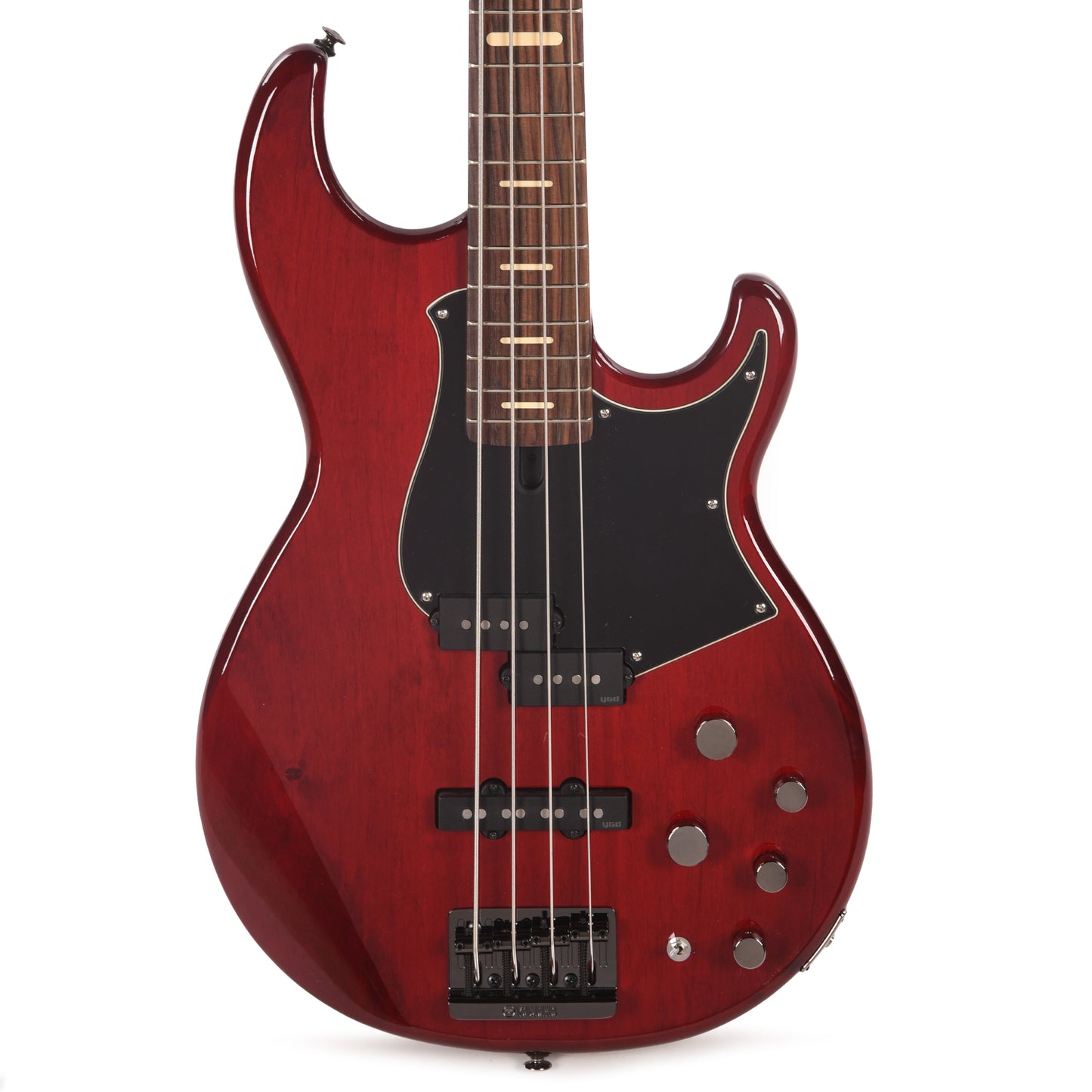 Yamaha BB734A 4-String Electric Bass Fired Red