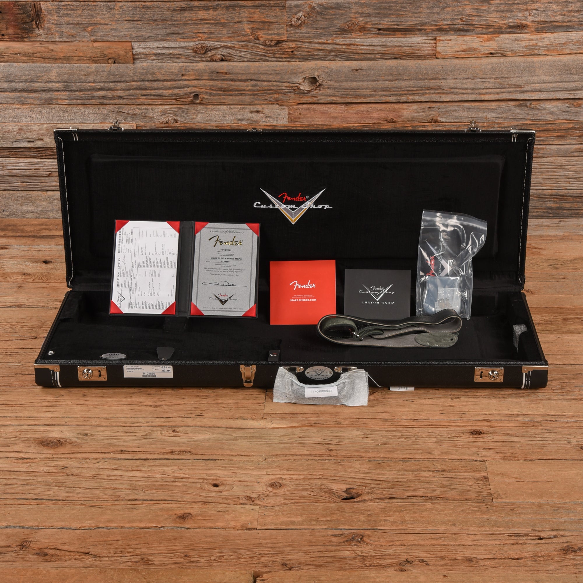 Fender Custom Shop Paul Waller Masterbuilt WW10 Telecaster Heavy Relic