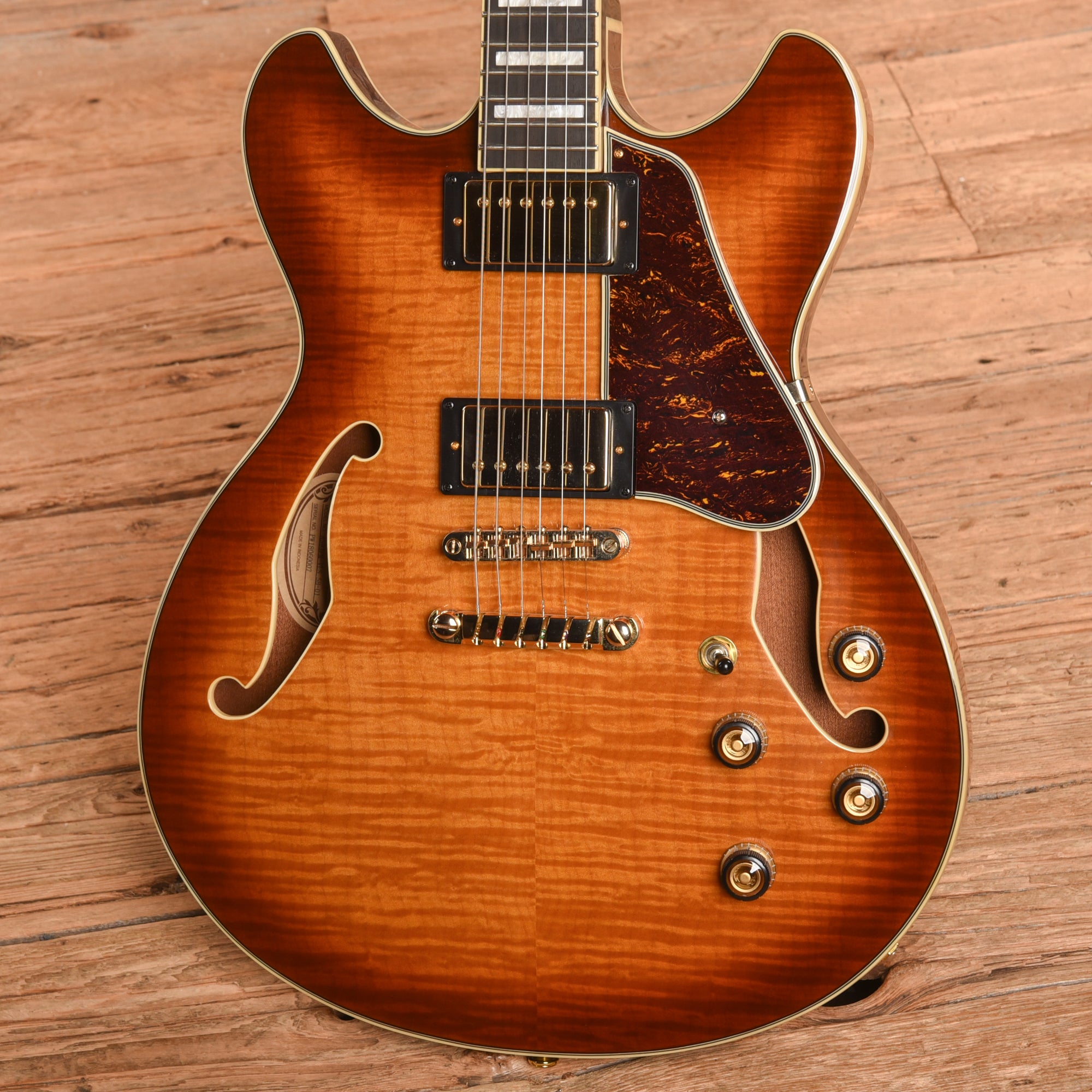 Ibanez AS93FM Sunburst 2018