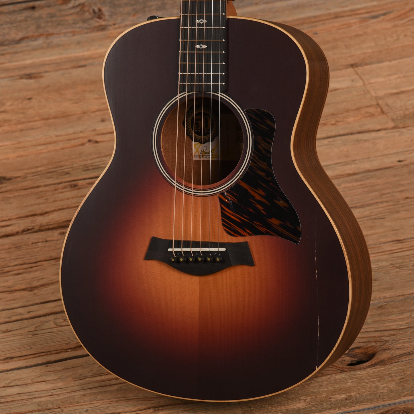 Taylor Limited 50th Anniversary GS Mini-e Spruce/Rosewood Vintage Sunburst Top