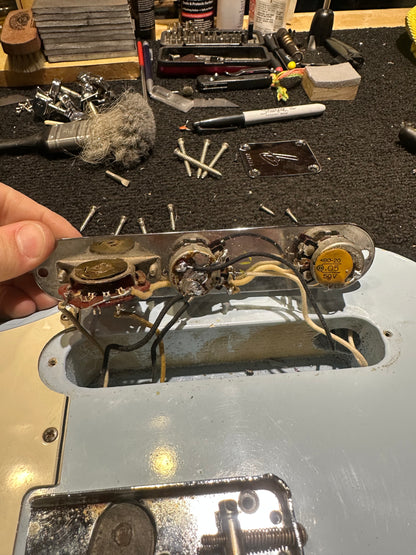 Fender Telecaster Daphne Blue Refin 1968