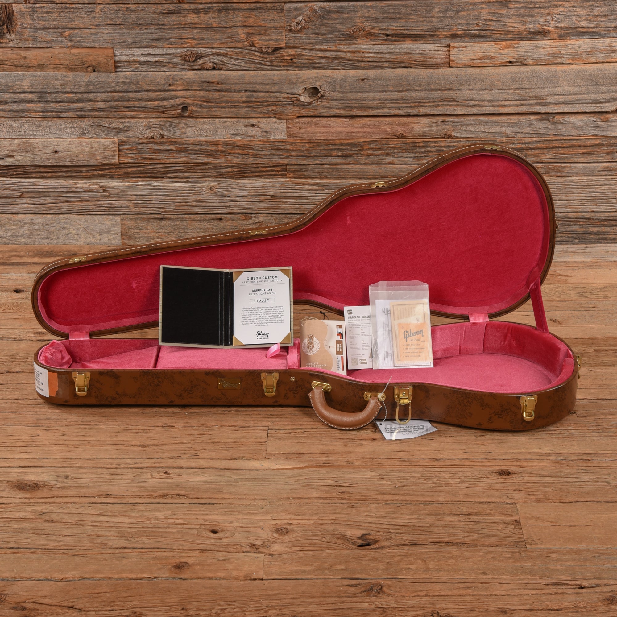 Gibson Custom Murphy Lab 59 Les Paul Standard Reissue Ultra Light Aged Sunburst 2023