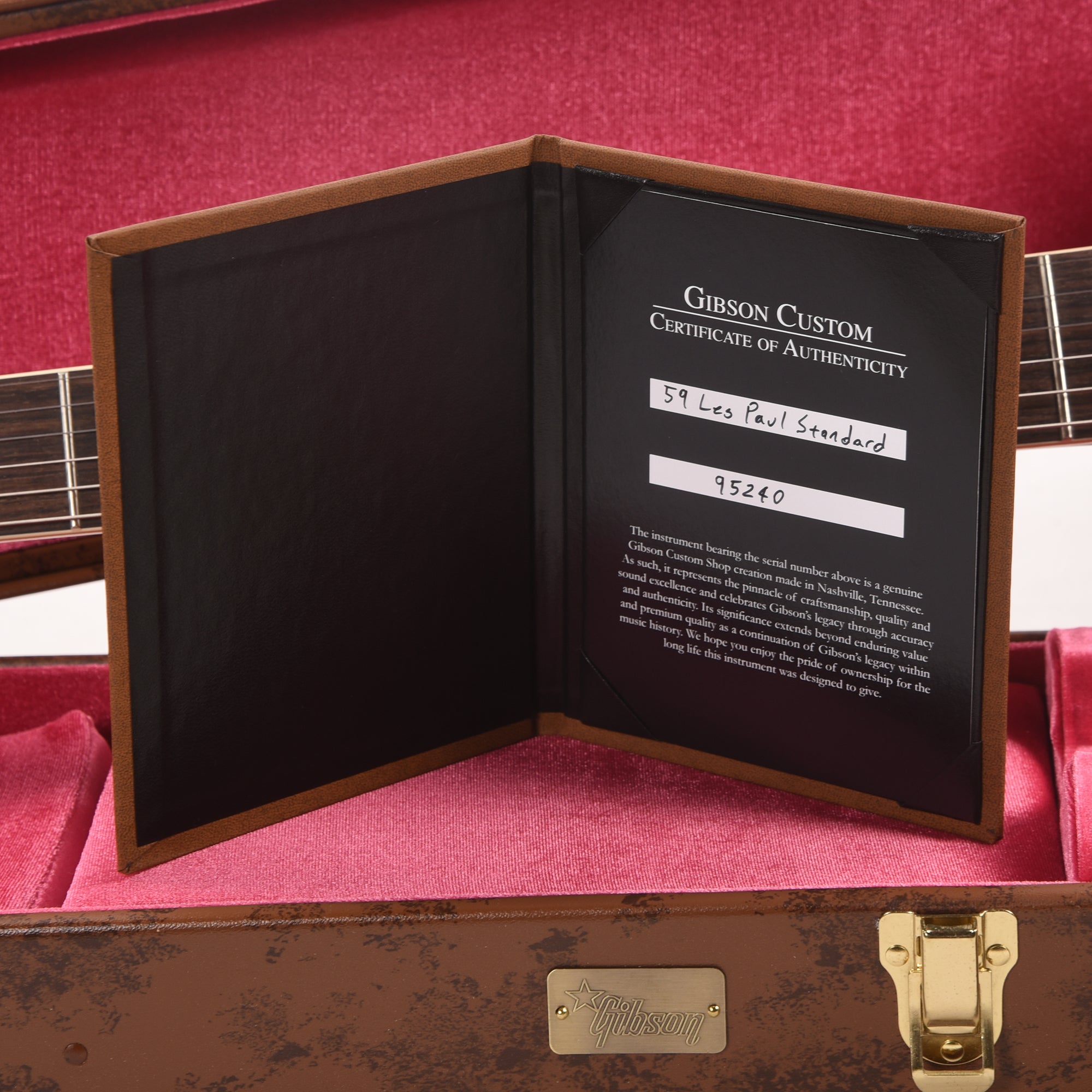 Gibson Custom Shop 1959 Les Paul Standard 