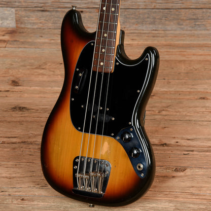 Fender Mustang Bass Sunburst 1974