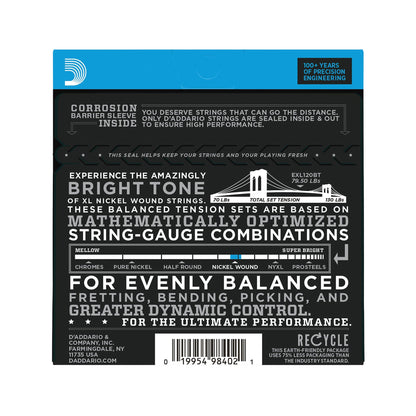 D'Addario EXL115BT Balanced Tension Electric 11-50 Medium