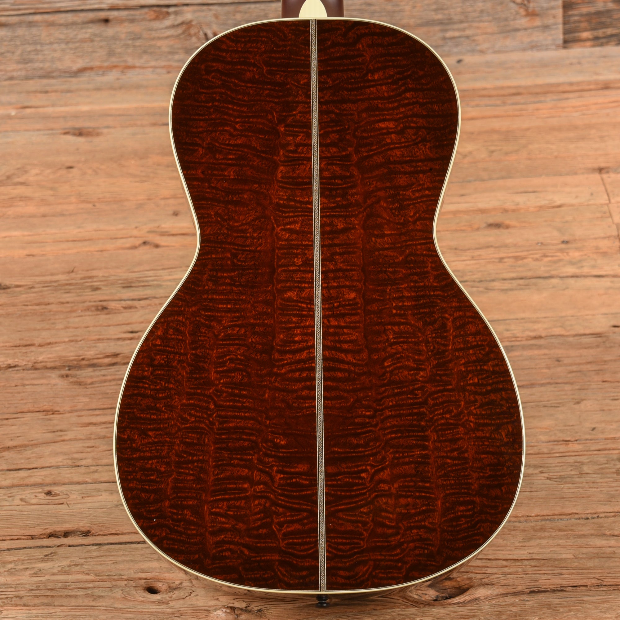 Santa Cruz Style 1 Bearclaw European Spruce/Figured Sapele Natural