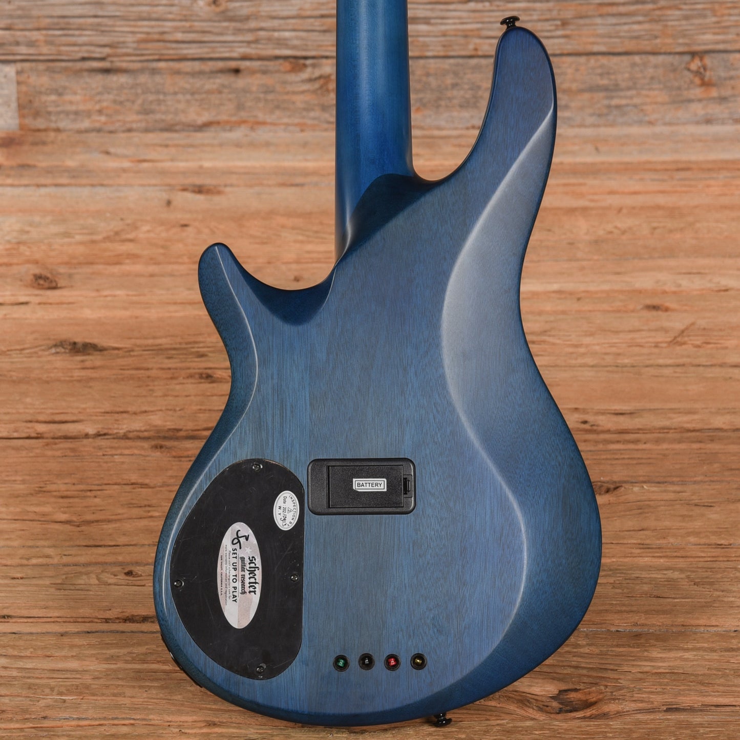 Schecter C-4 GT Transparent Blue 2021