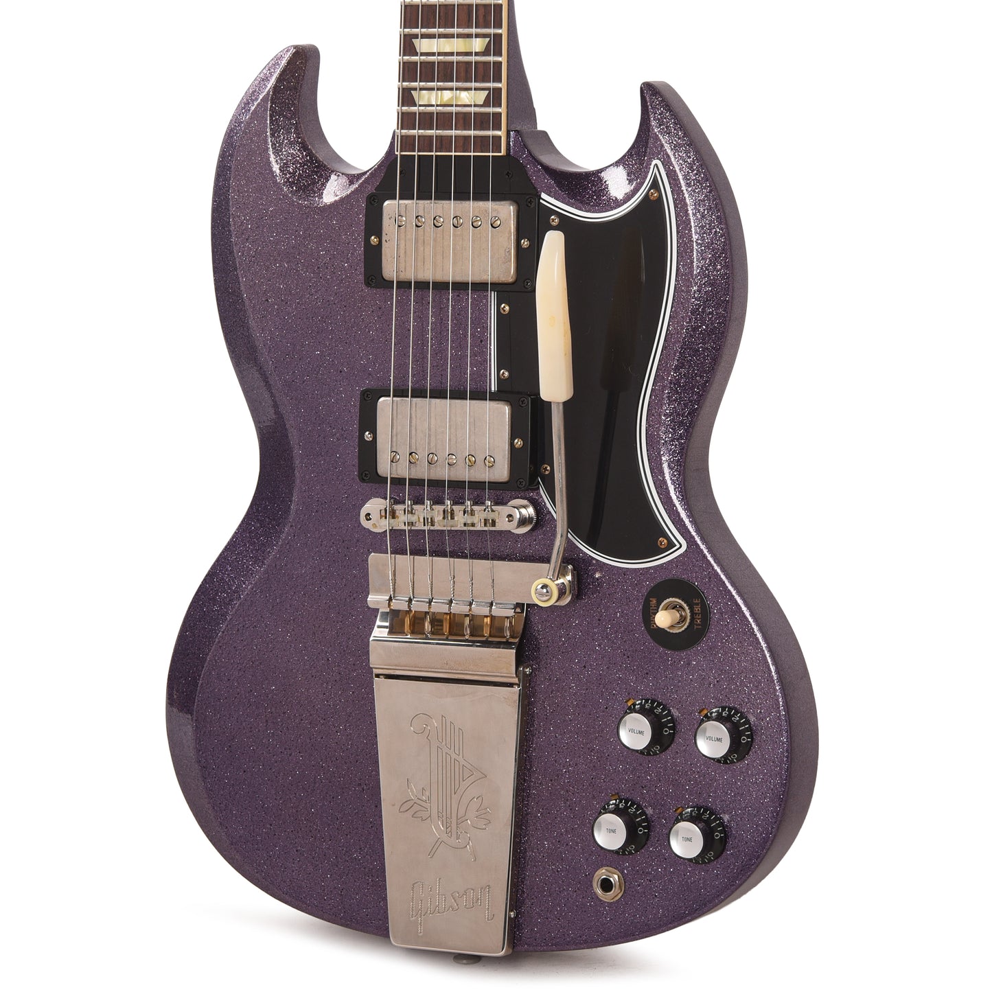 Gibson Custom Shop 1964 SG Standard Reissue "CME Spec" Antique Purple Sparkle Murphy Lab Ultra Light Aged w/Maestro Vibrola