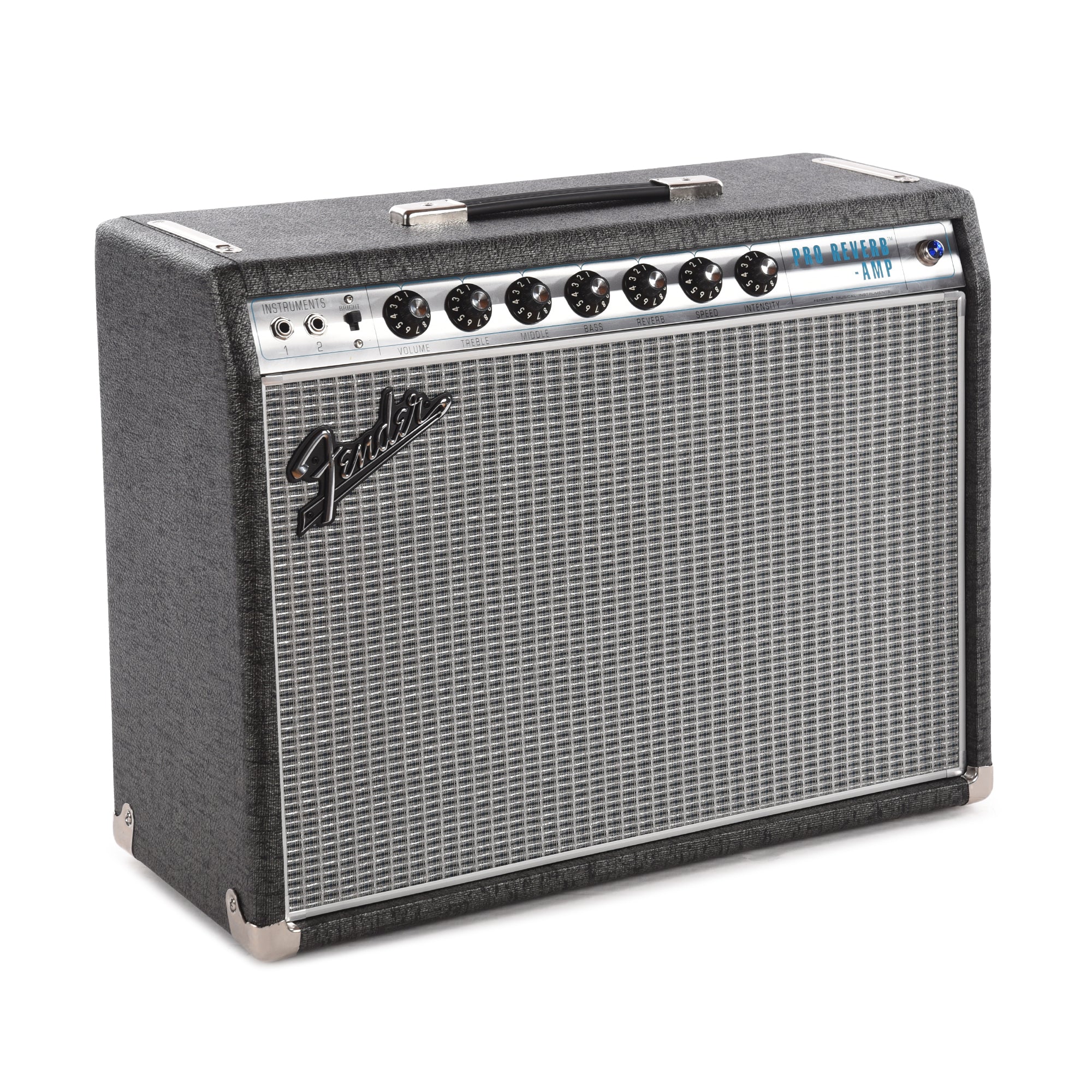 Fender FSR '68 Custom Pro Reverb 40w 1x12 Combo Pewter w/ Celestion Redback