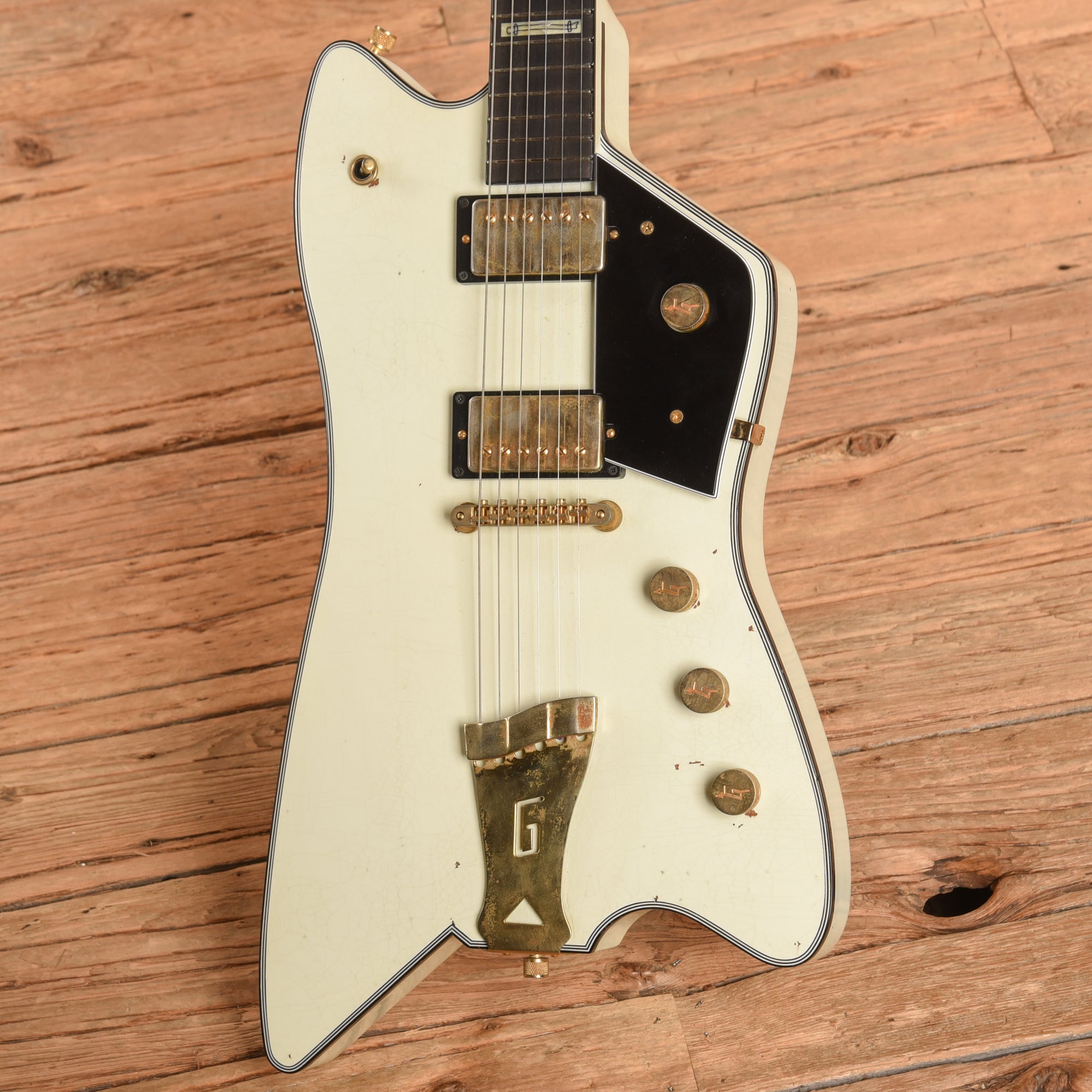 Gretsch Custom Shop G6199 Caddy Bo Relic Vintage White 2021