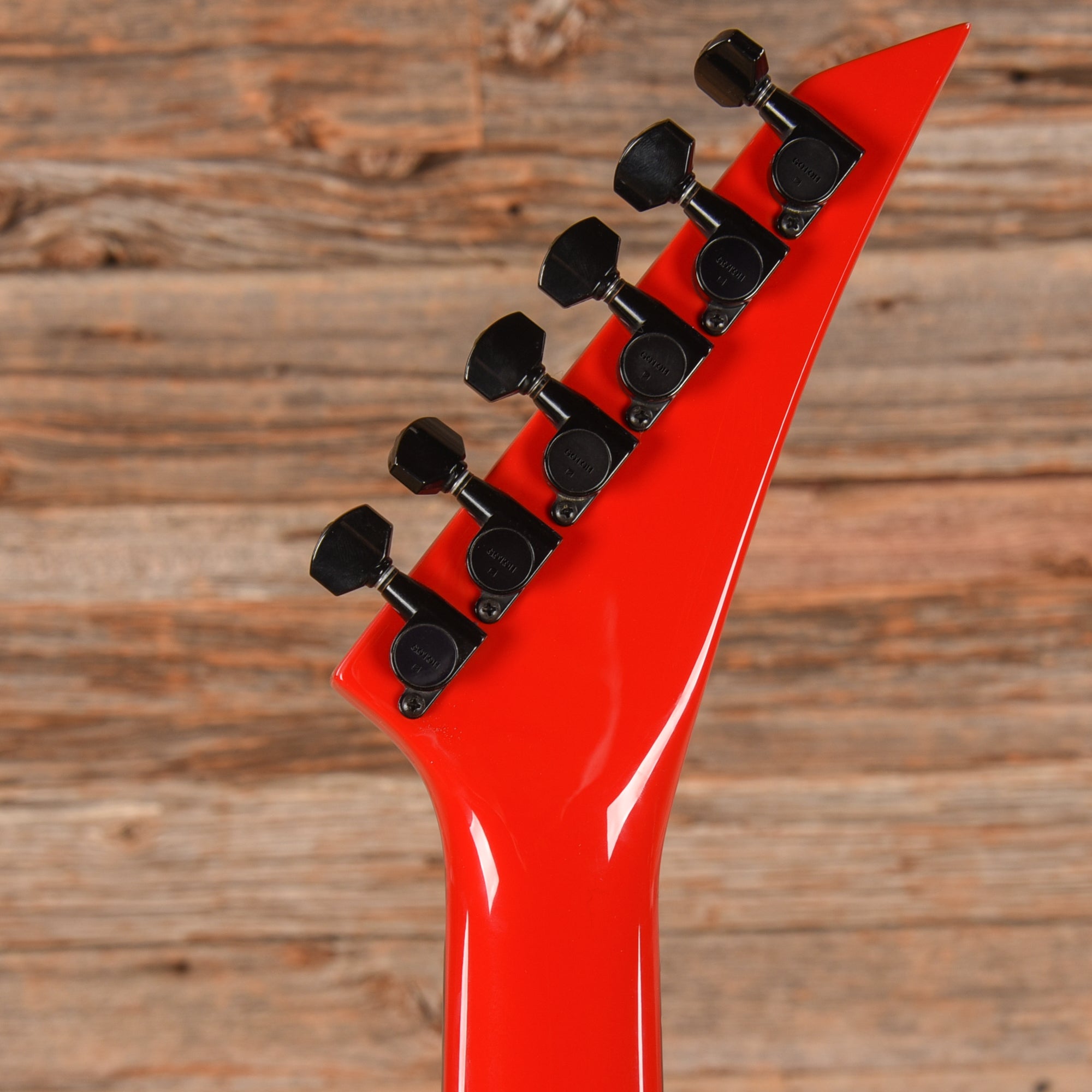 Jackson Custom Shop F-Bird Reverse Master Built by Mike Shannon Ferrari Red 2015