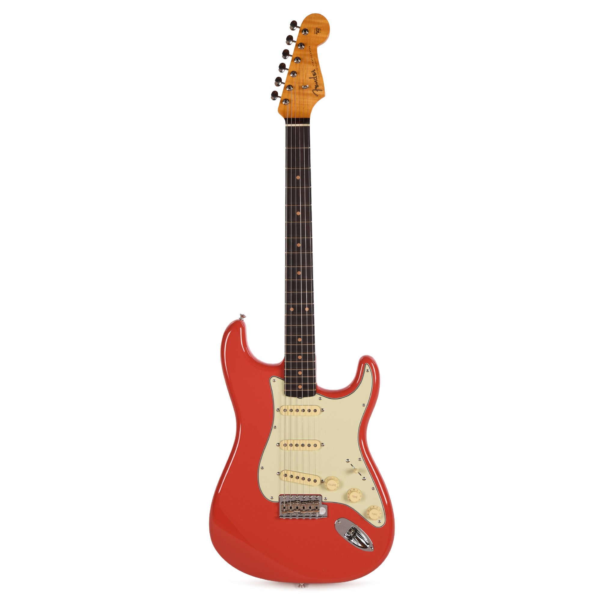 Fender Limited Edition American Vintage II 1961 Stratocaster Fiesta Red w/3A Flame Maple Neck