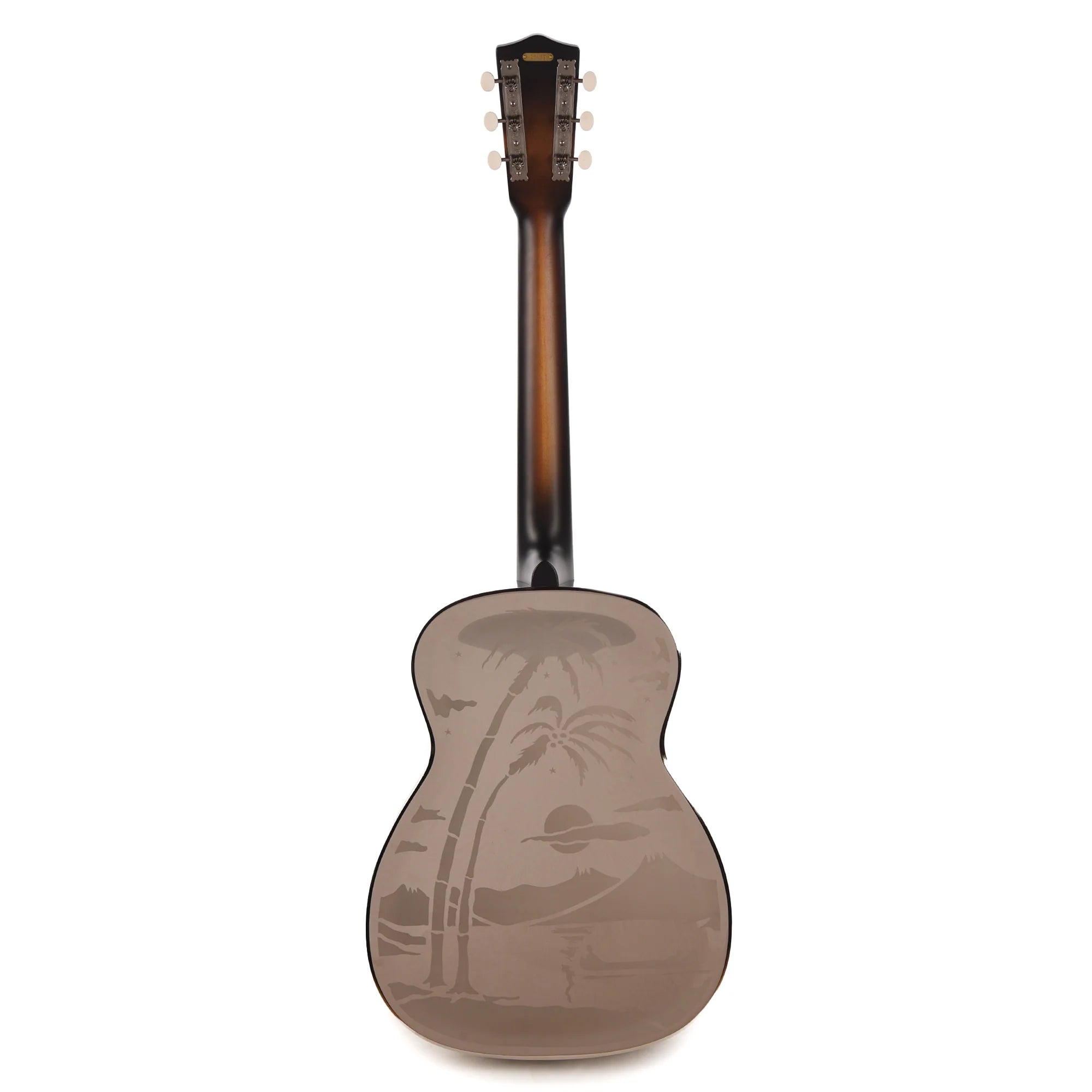 National Style O Single Cone Brass Bright Nickel 14-Fret