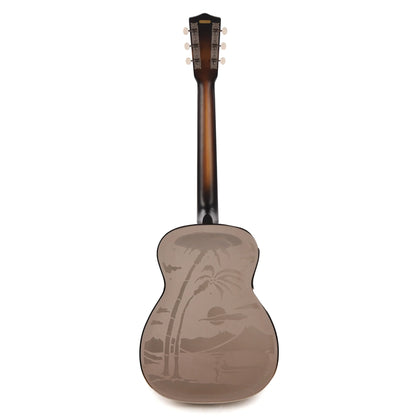 National Style O Single Cone Brass Bright Nickel 14-Fret