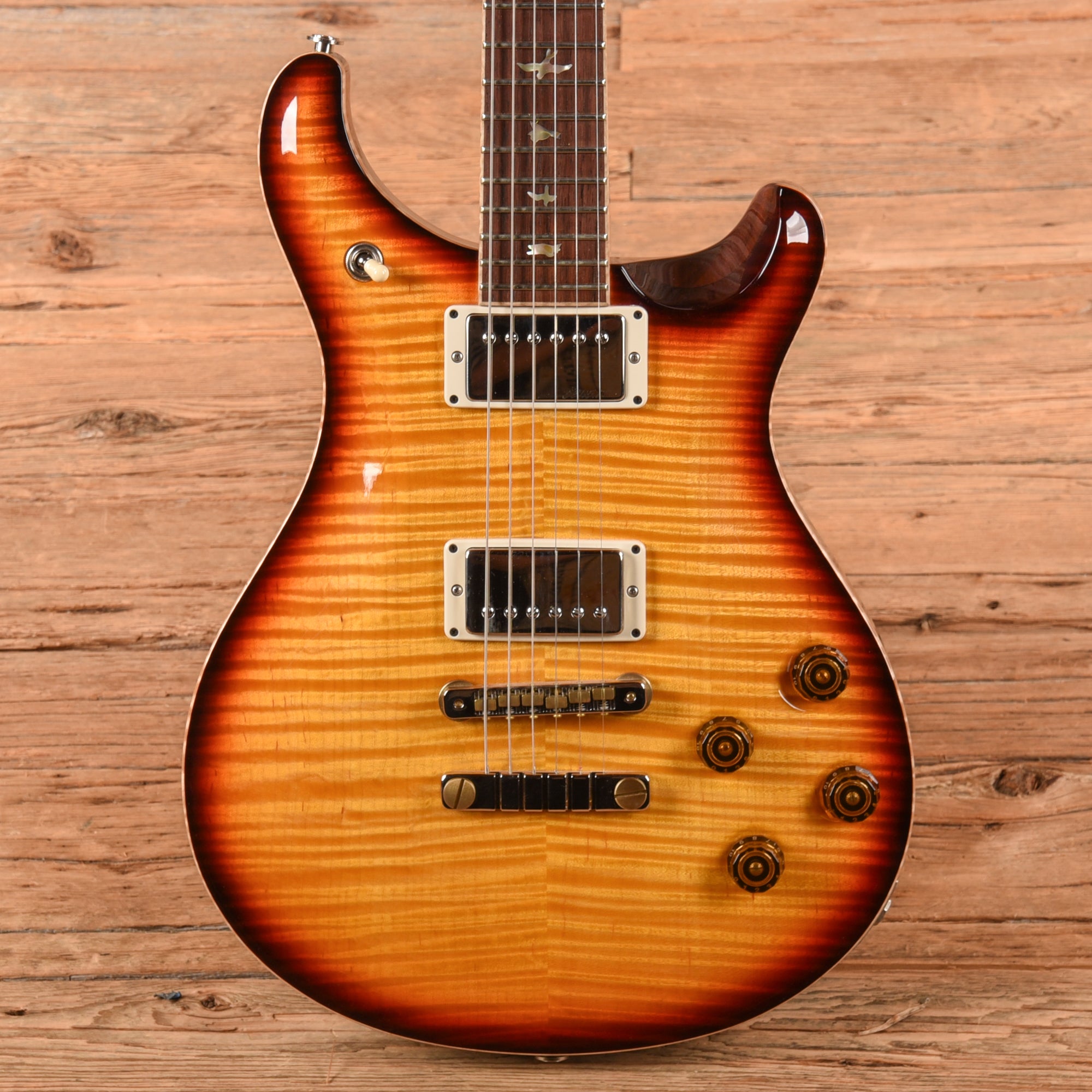 PRS Graveyard Honey Gold w/ Dark Cherry Smoked Burst 2018
