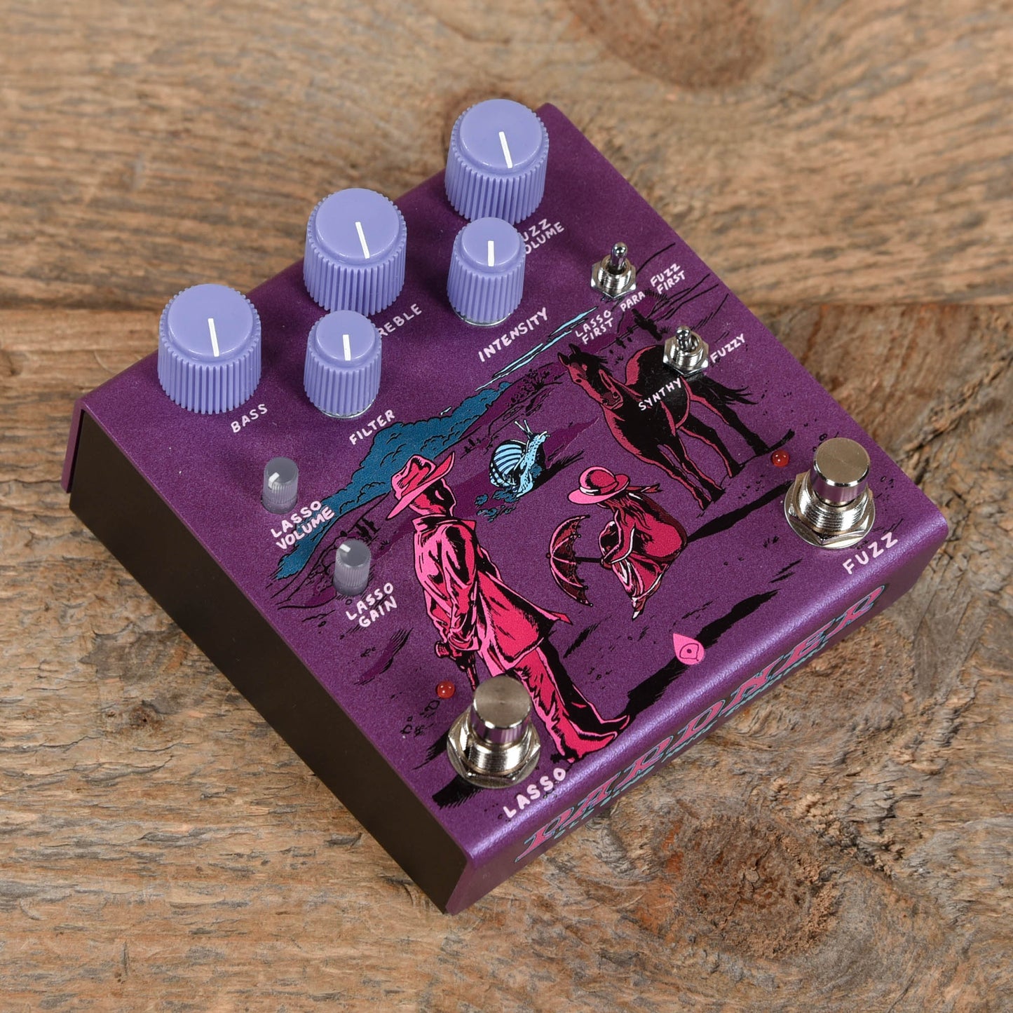 Old Blood Noise Pardner Fuzz Pedal Purple